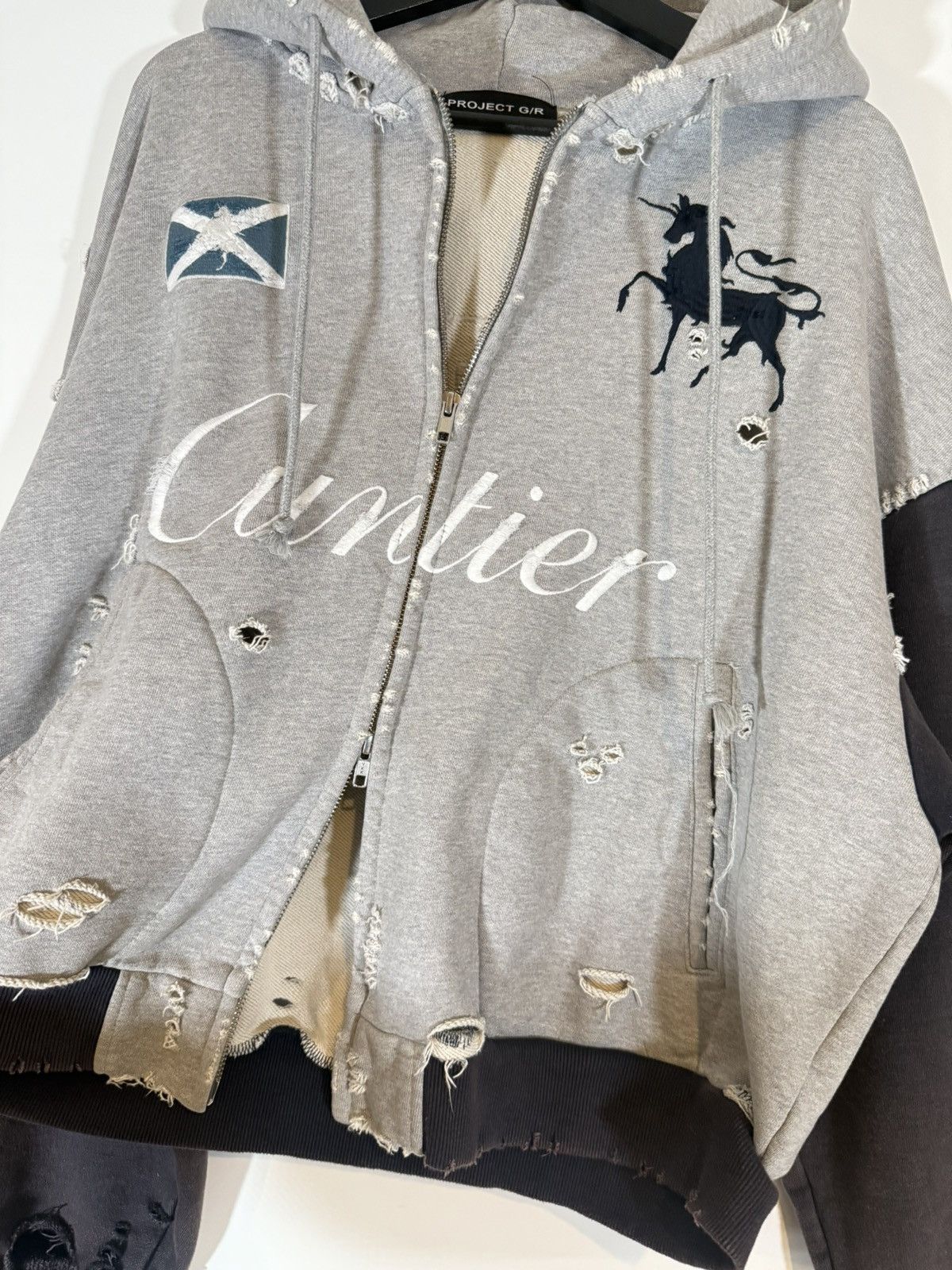 PROJECT G/R Cuntier Zip Hoodie Size US L / EU 52-54 / 3 - 4 Thumbnail