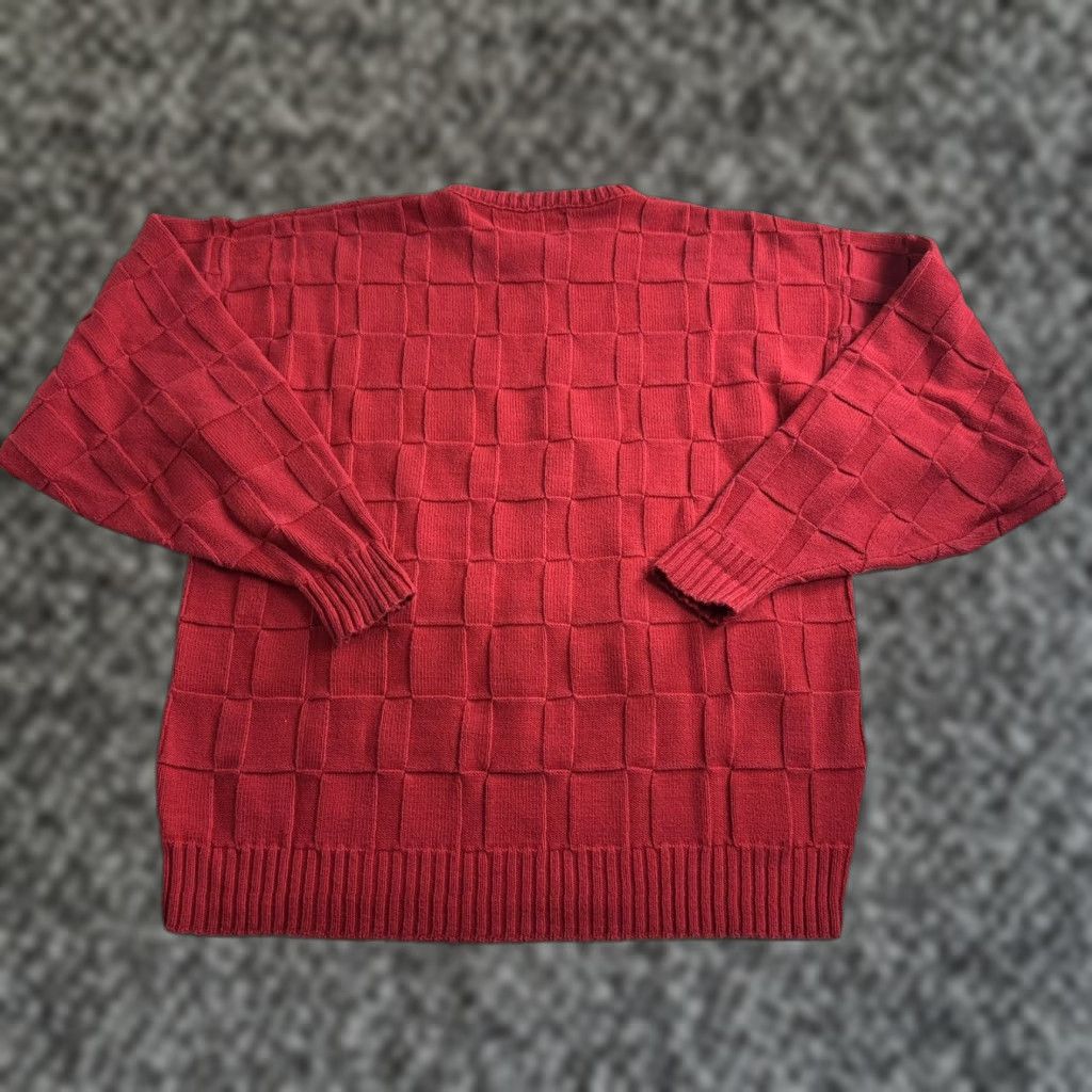 VINTAGE Pickering Kimberton Co Golf Club Crewneck Sweater Sportswear Mens XL Red Cotton Crew Neck Golf All Seasons Winter Summer Spring Fall