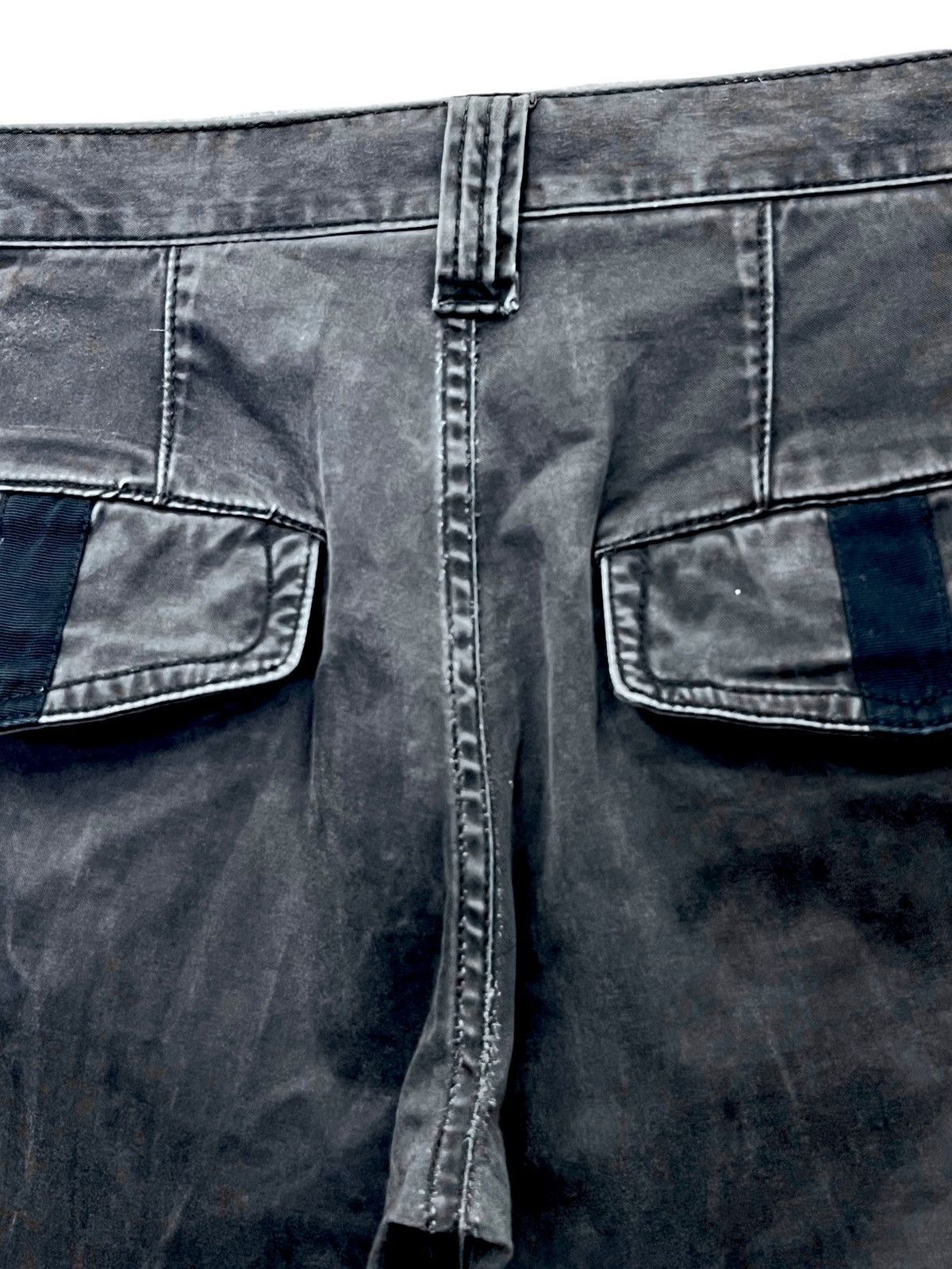 Vintage FYE🔥CAV Punk Slate Black Stretch FLARE Toggle Closure Cargo Size US 31 - 11 Thumbnail