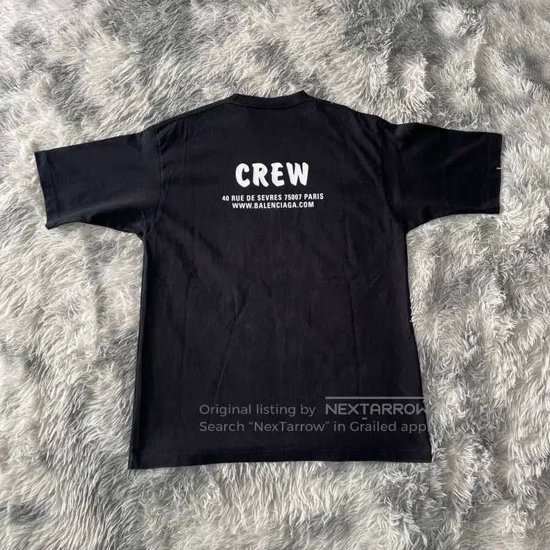 Balenciaga Balenciaga Printed Short Sleeve T-Shirt Size US M / EU 48-50 / 2 - 2 Thumbnail