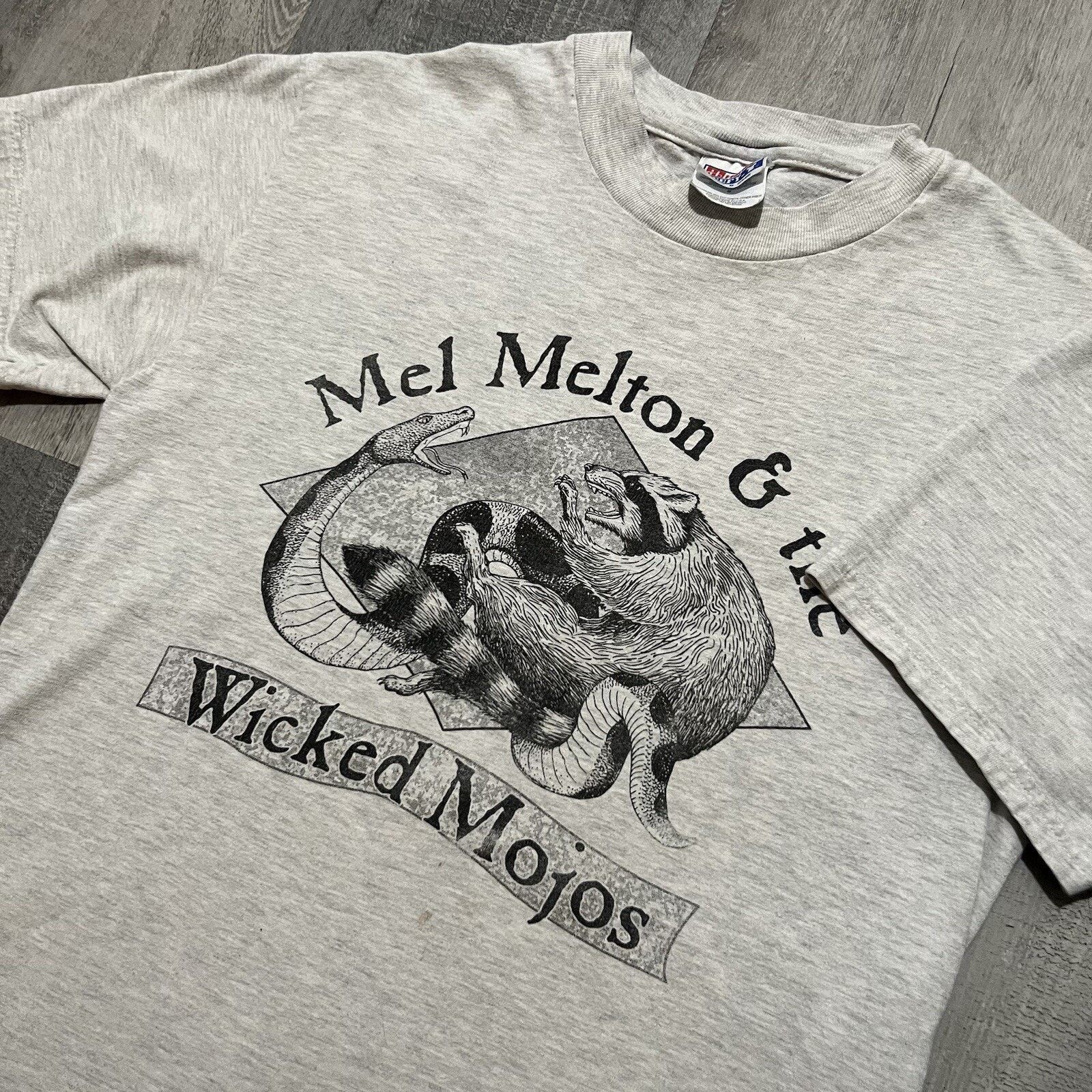 Hanes Mel Melton & The Wicked Mojos Zydeco Blues Mojo Dream Band T Size US M / EU 48-50 / 2 - 3 Thumbnail
