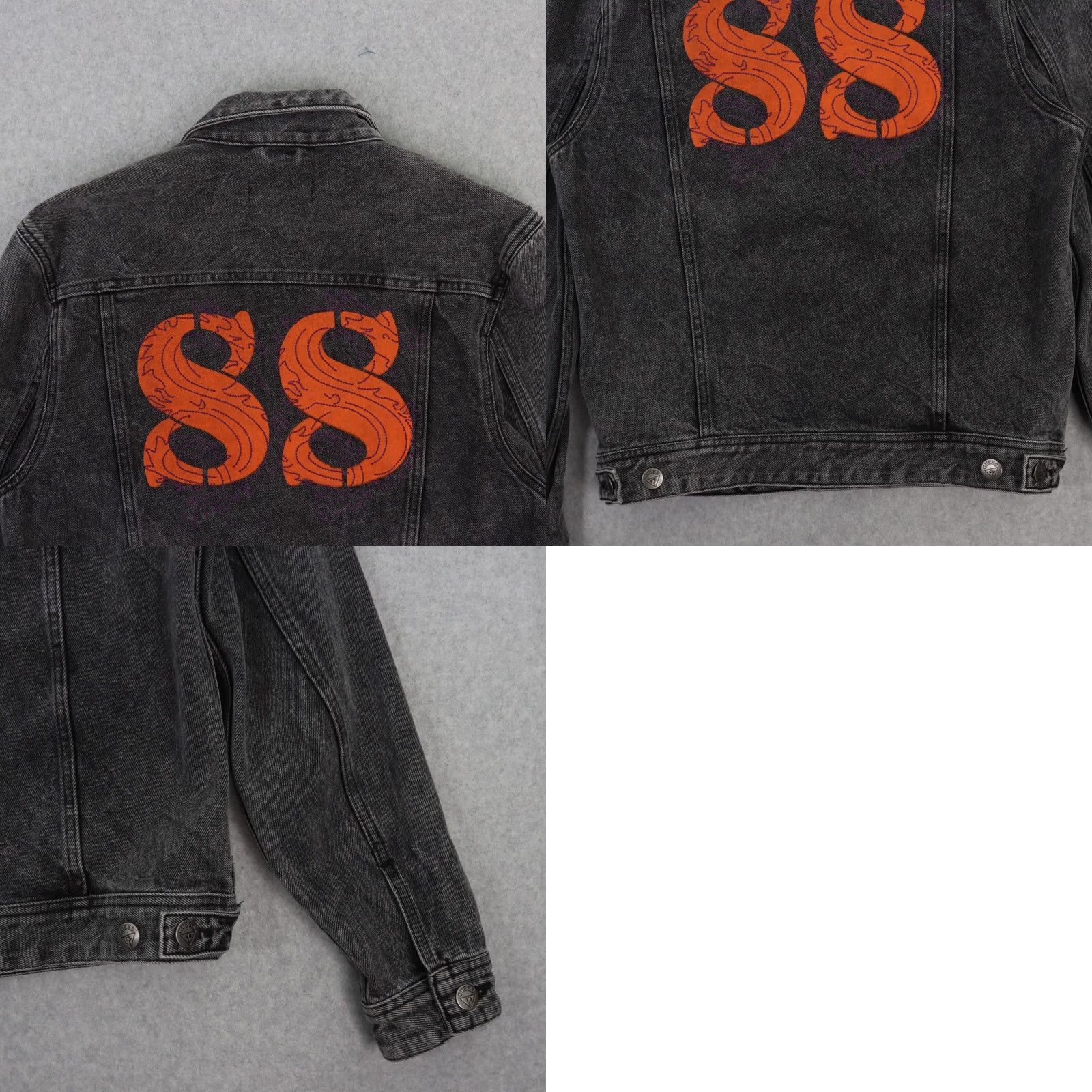 Guess 88RISING X GUESS Jacket MENS Medium Black Cotton Button Jacket Accessories Rare Size US M / EU 48-50 / 2 - 10 Thumbnail