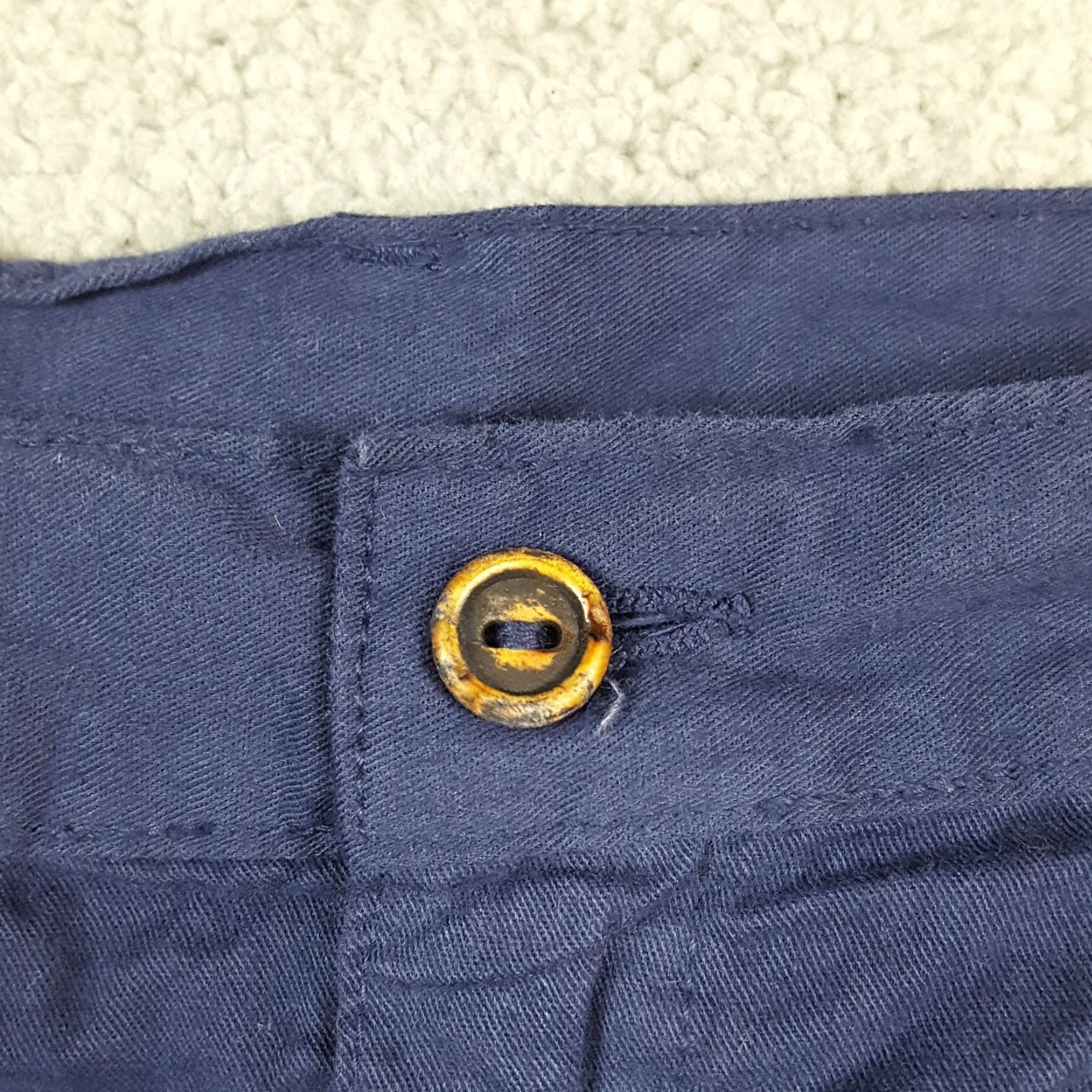 Vintage Vintage Higgins Men's Blue Pleated Relaxed Fit Chino Shorts Size 40 Summer Casual Outdoor Golf Tennis Size US 40 / EU 56 - 3 Thumbnail