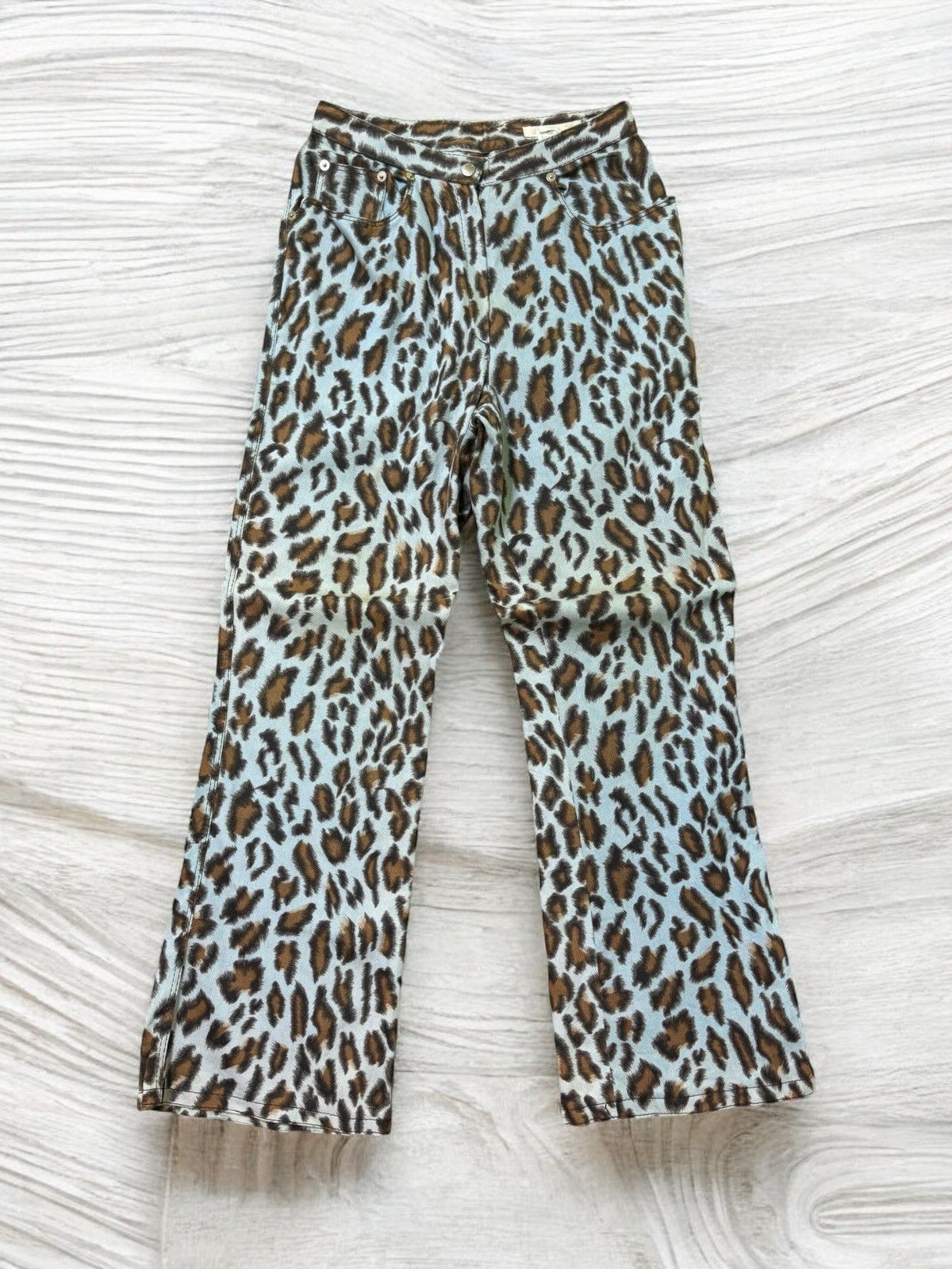 Hysteric Glamour MODAGOJI LEOPARD OVERPRINT FULLPRINTED DENIM Size 25" / US 0 / IT 36 - 1 Thumbnail