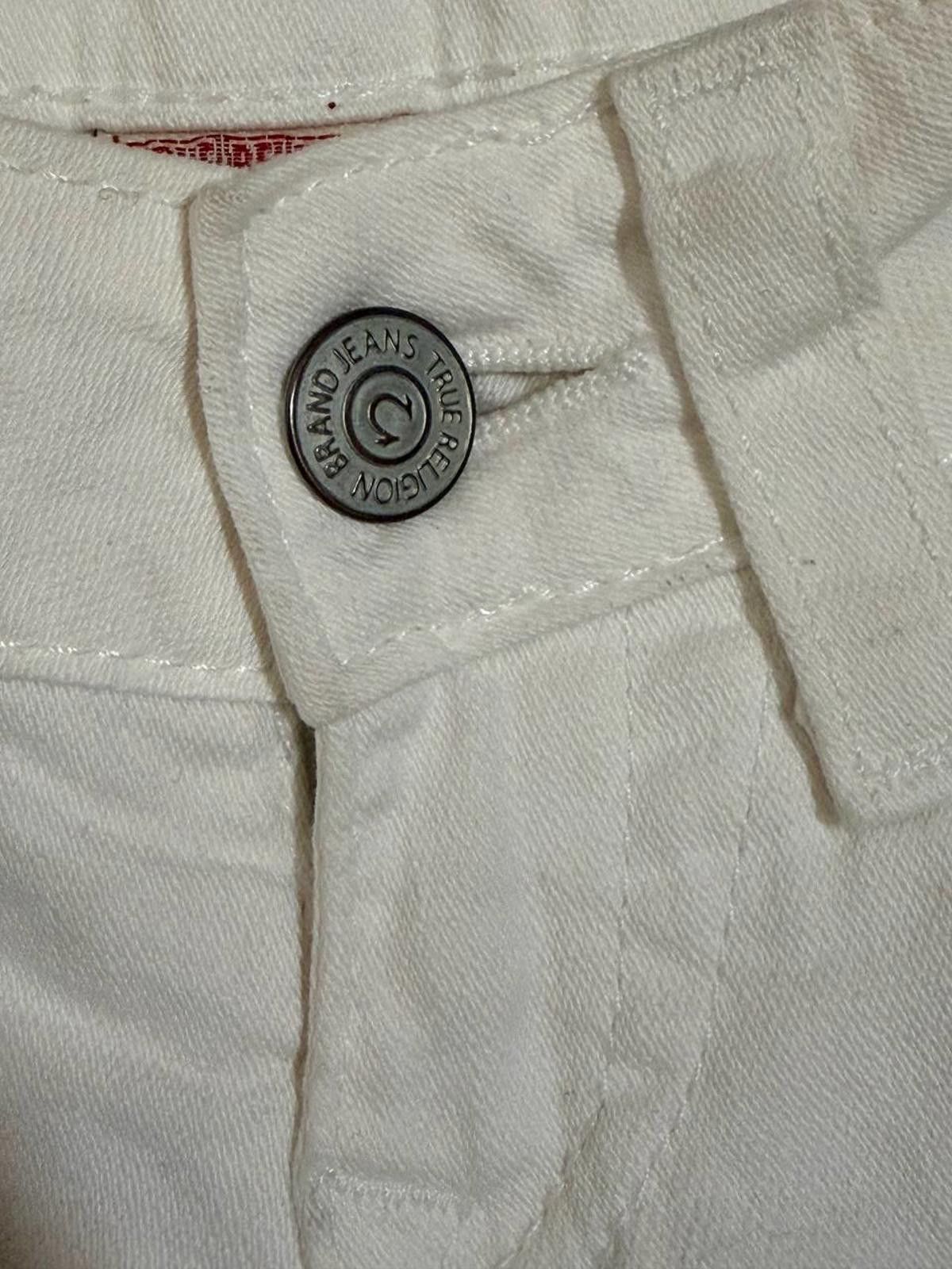True Religion True Religion "Section Johnny" Jeans – Off-White – Size 25 Size 25" / US 0 / IT 36 - 2 Thumbnail