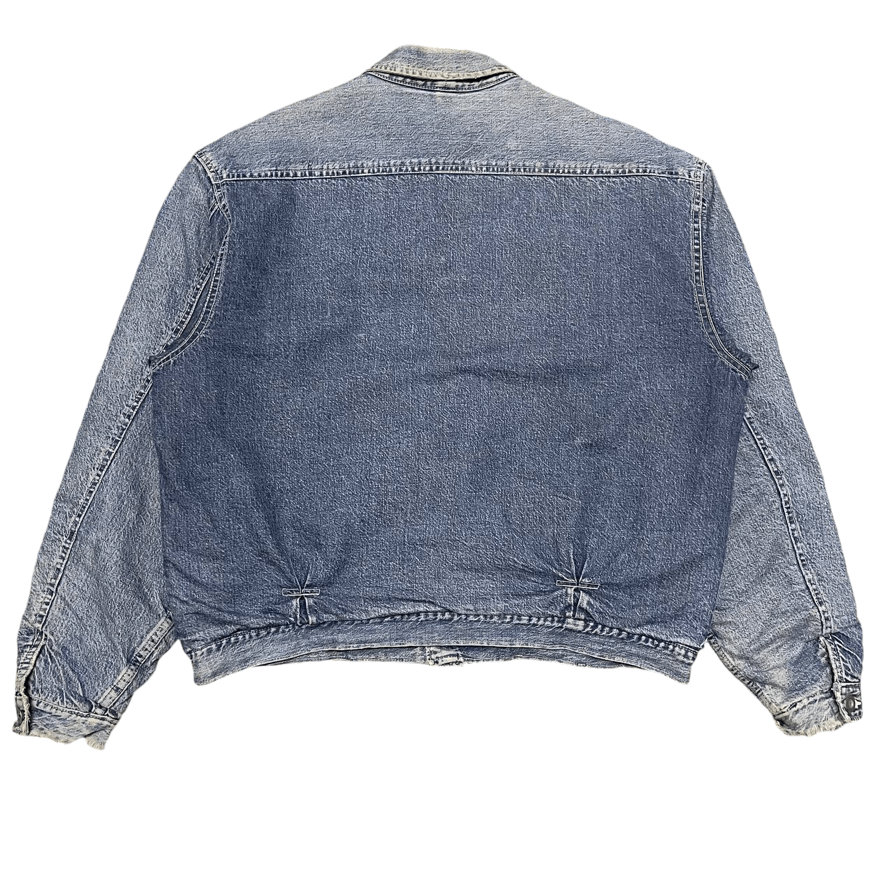 Blue Blue Japan Vintage HRM Hollywood Ranch Market Blanket Denim Jacket Size US L / EU 52-54 / 3 - 12 Thumbnail