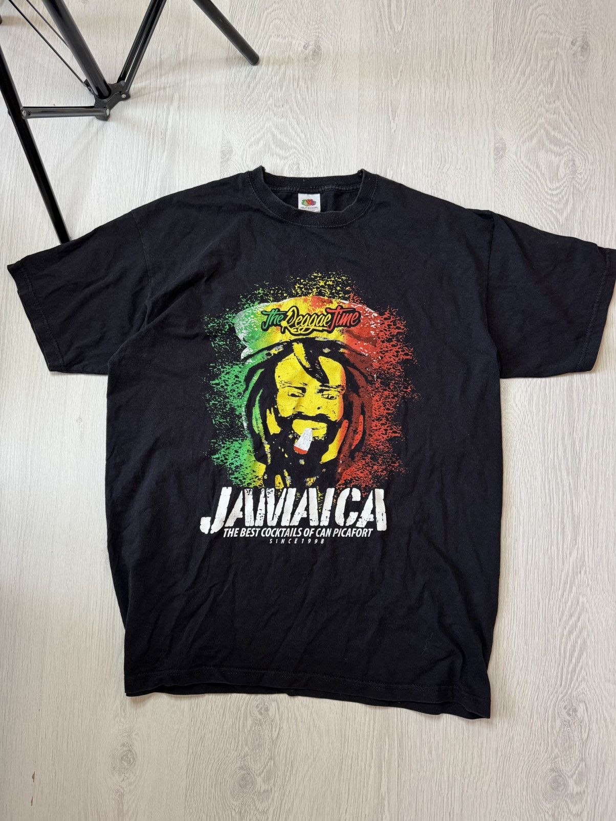 Band Tees Vintage Marley Jamaica Top Tee Size US L / EU 52-54 / 3 - 1 Thumbnail