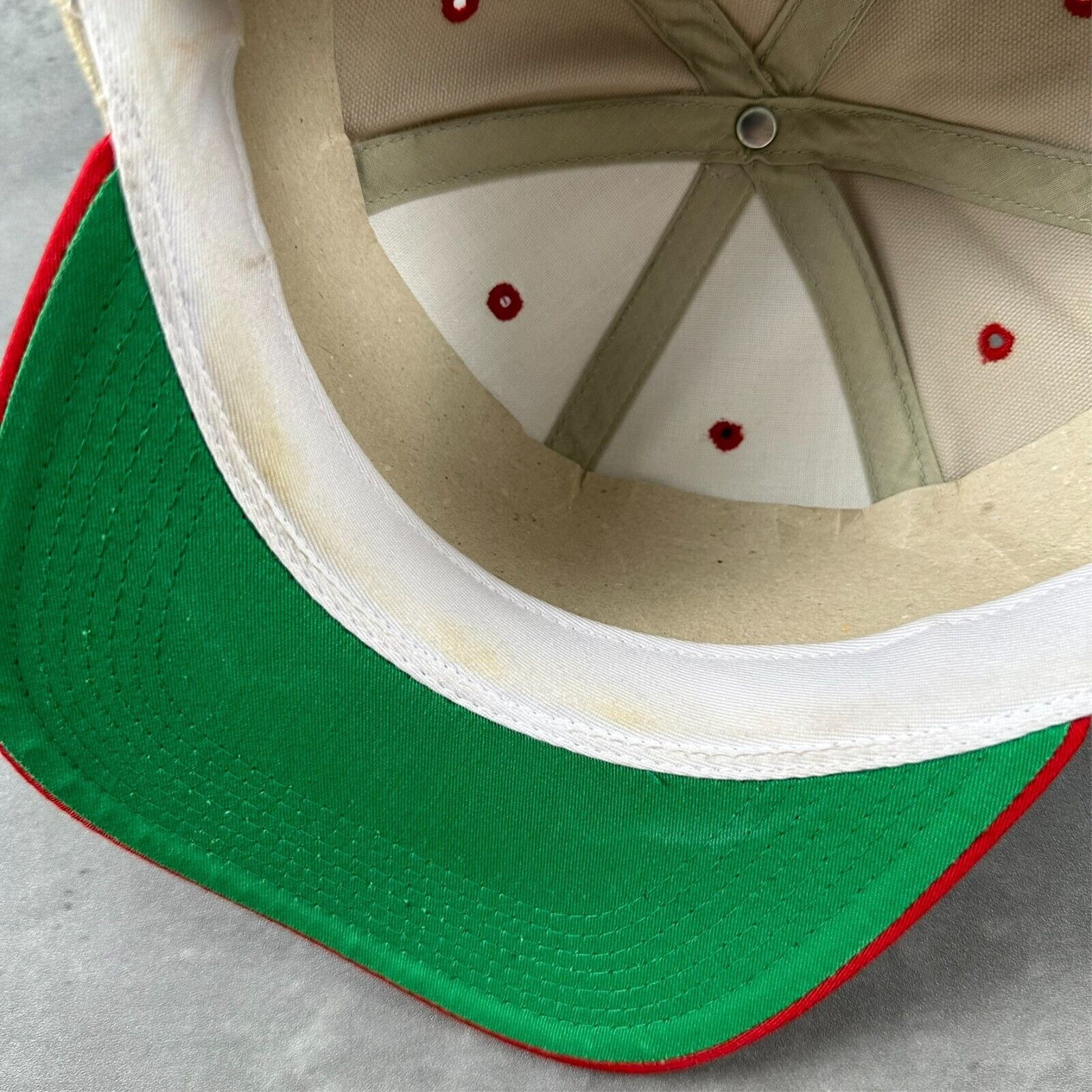 MLB Vintage St. Louis Cardinals MLB Khaki Script Hat Size ONE SIZE - 3 Thumbnail