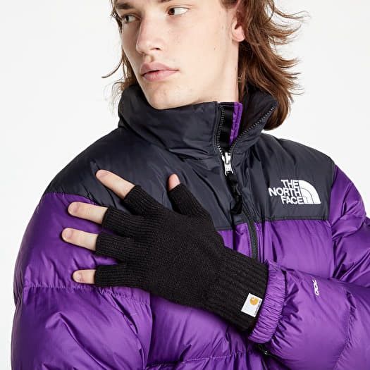 Carhartt Wip Carhartt WIP Mitten Fingerless Gloves Black Size S/M Size ONE SIZE - 11 Thumbnail