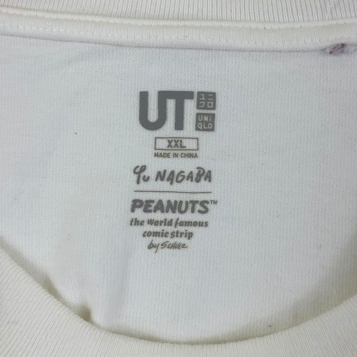 Peanuts × Uniqlo UNIQLO x YU NAGABA x PEANUTS Comic Strip Tee Shirt Top Size XXL / US 16-18 / IT 52-54 - 6 Thumbnail