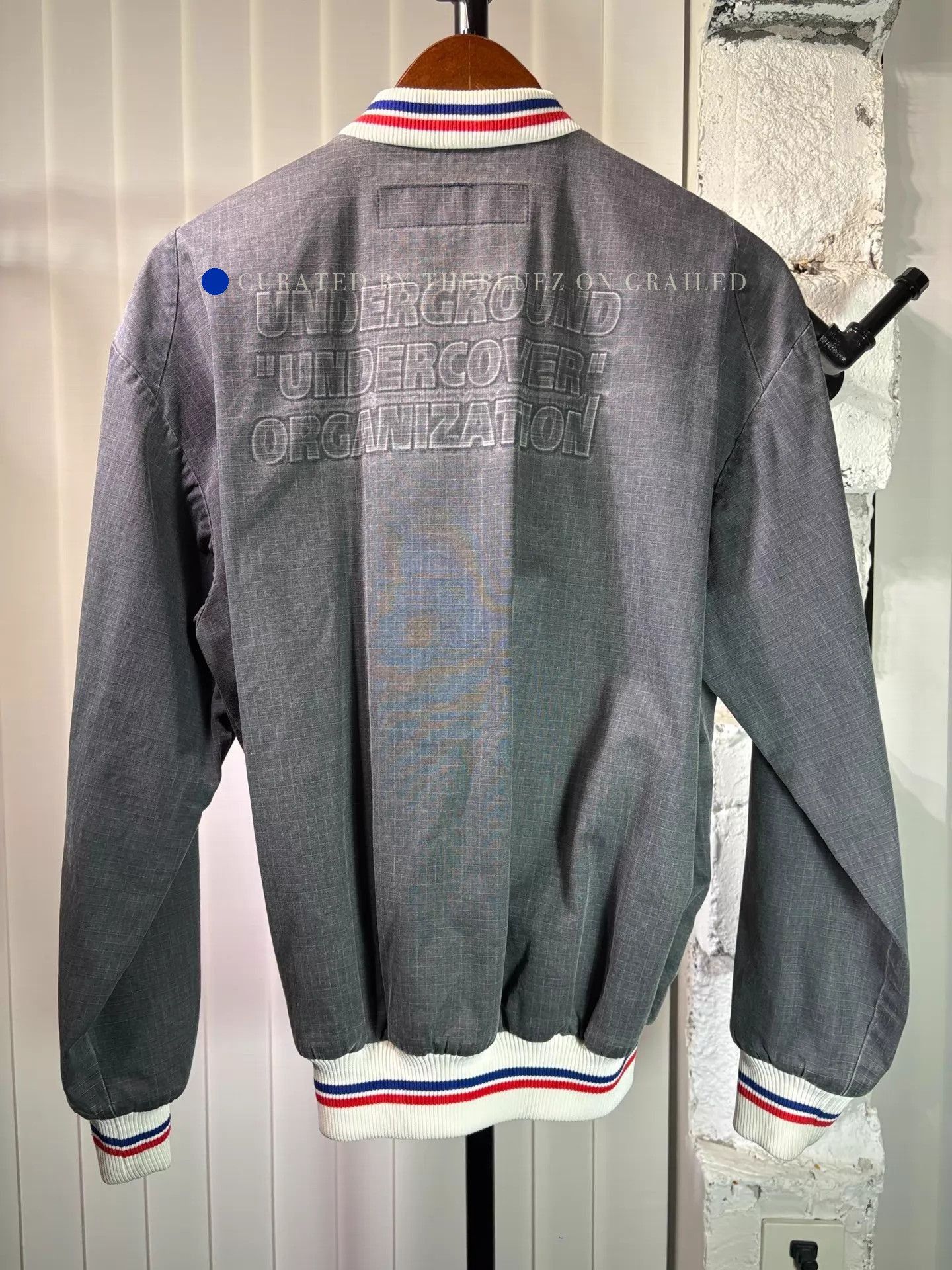 Undercover Vintage Gray Relief Print Jacket Size US M / EU 48-50 / 2 - 1 Thumbnail