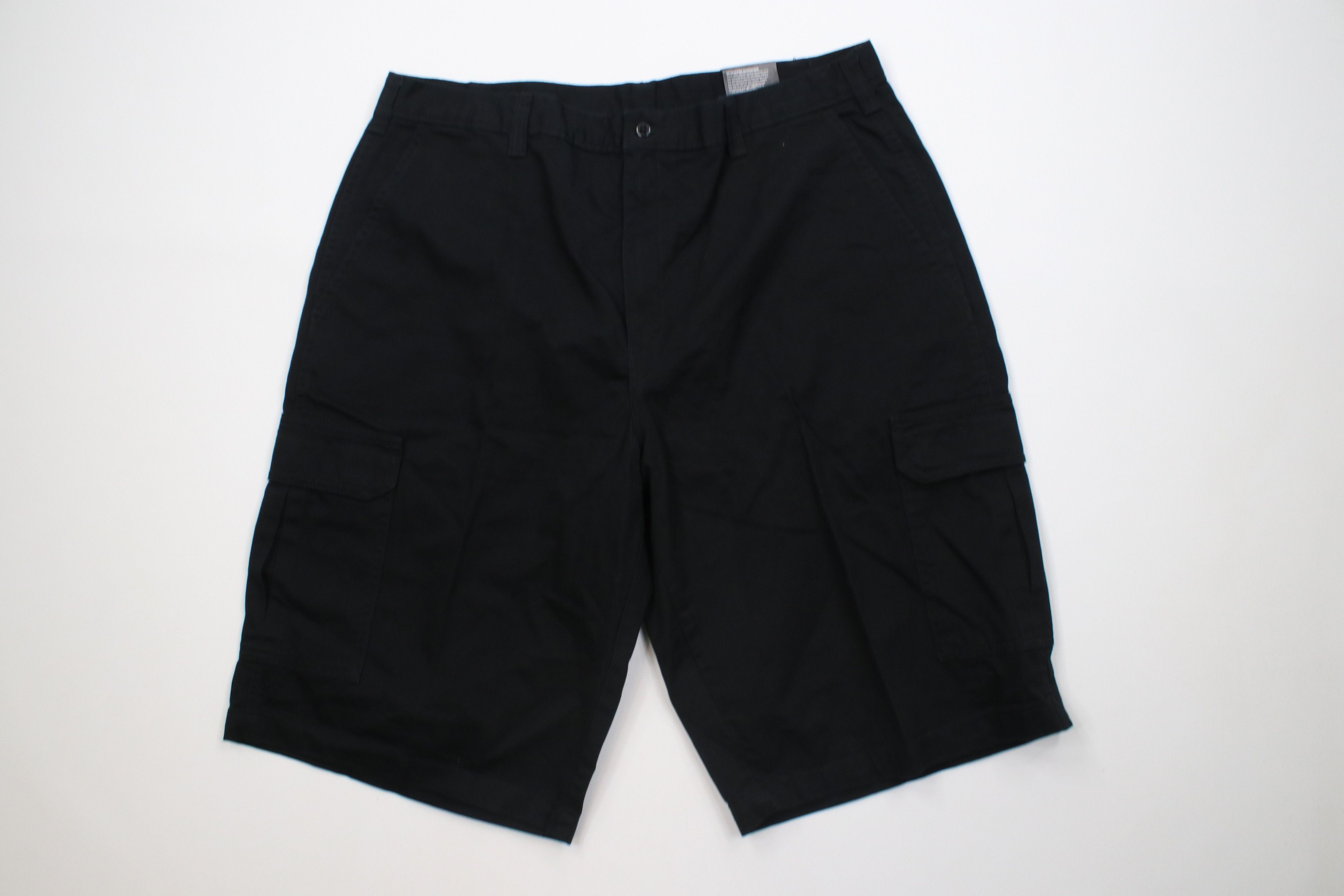 Dickies Deadstock Vintage Y2K Dickies Loose Fit Cargo Shorts Black Size US 38 / EU 54 - 1 Thumbnail