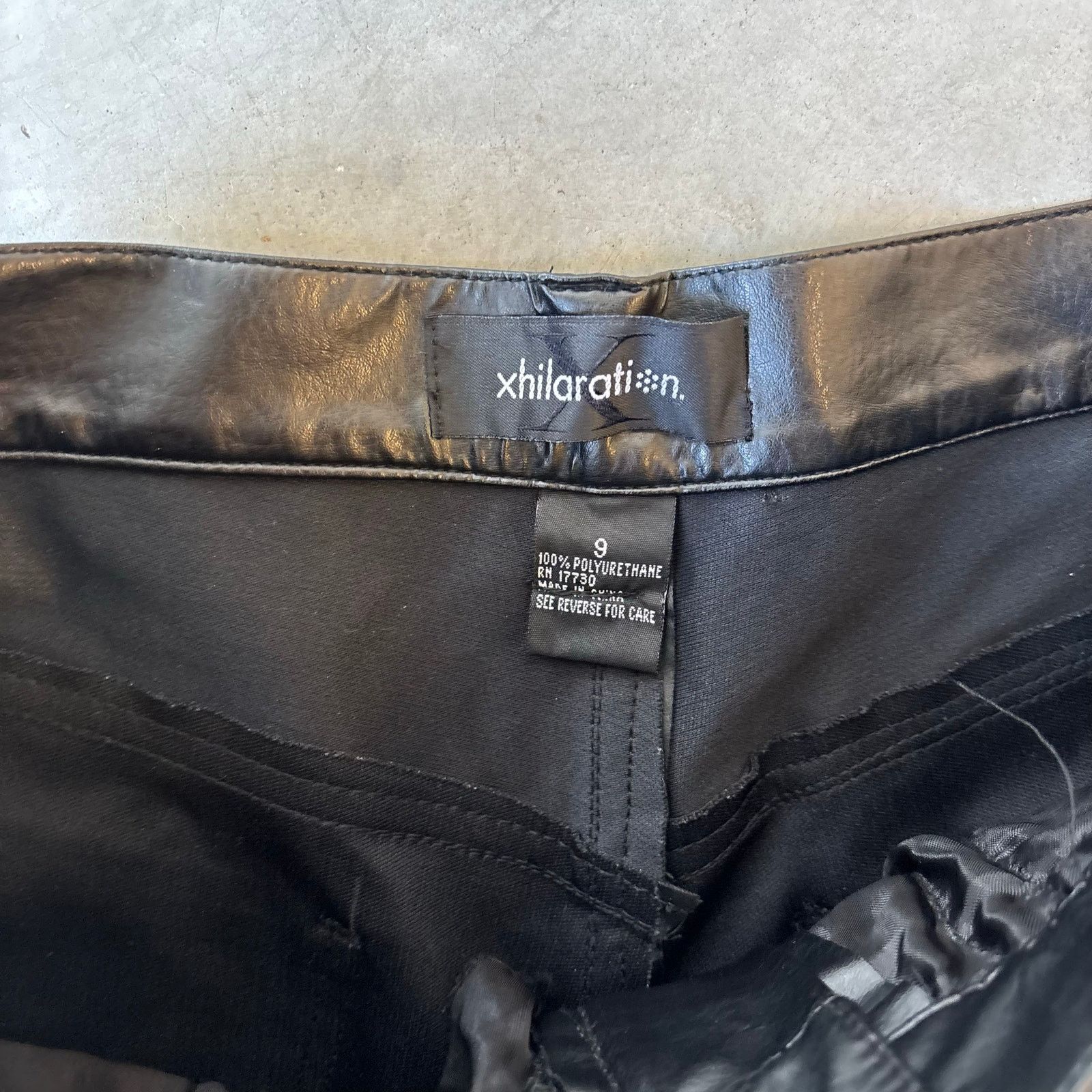 Vintage vintage rick owens style leather pants Size US 28 / EU 44 - 6 Thumbnail