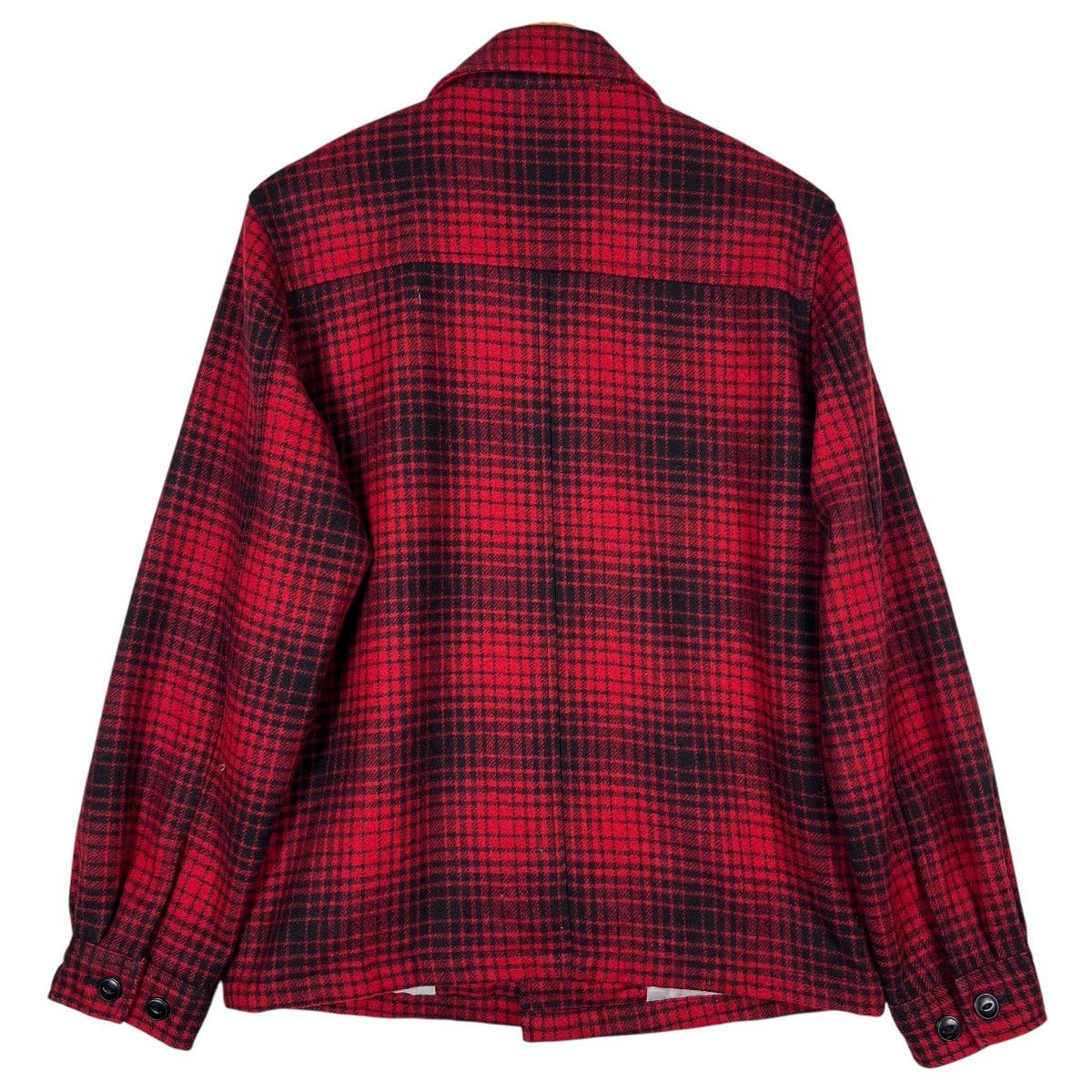 Japanese Brand 🔥 VINTAGE JAPANESE CPO PLAID SHIRT JACKET Size US M / EU 48-50 / 2 - 6 Thumbnail
