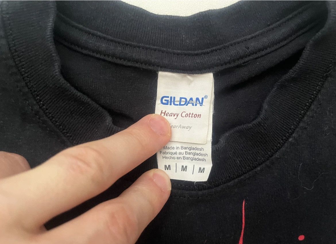 Gildan SLIPKNOT SHIRT GOAT PENTAGRAM 2015 VINTAGE METAL BAND SZ M Size US M / EU 48-50 / 2 - 3 Thumbnail