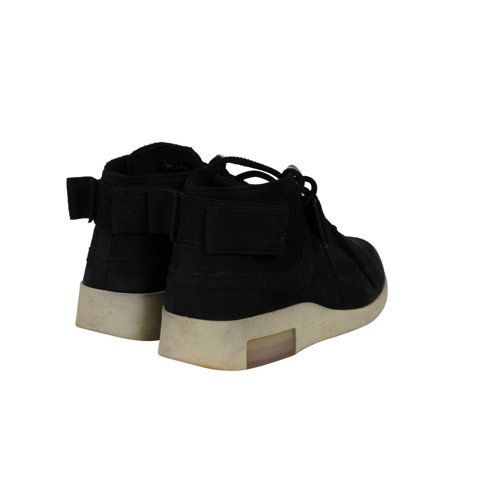 Fear of God × Nike Air Fear of God Raid Mid Tops Black White -02334 Size US 11 / EU 44 - 7 Thumbnail