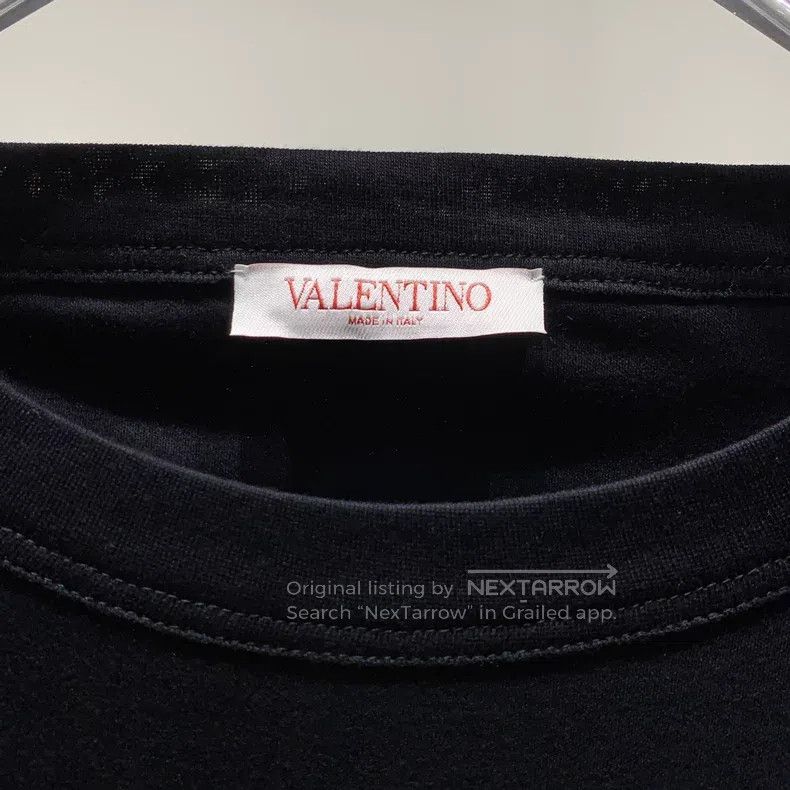 Valentino Valentino Badge labeled short-sleeved T-shirt Size US L / EU 52-54 / 3 - 5 Thumbnail