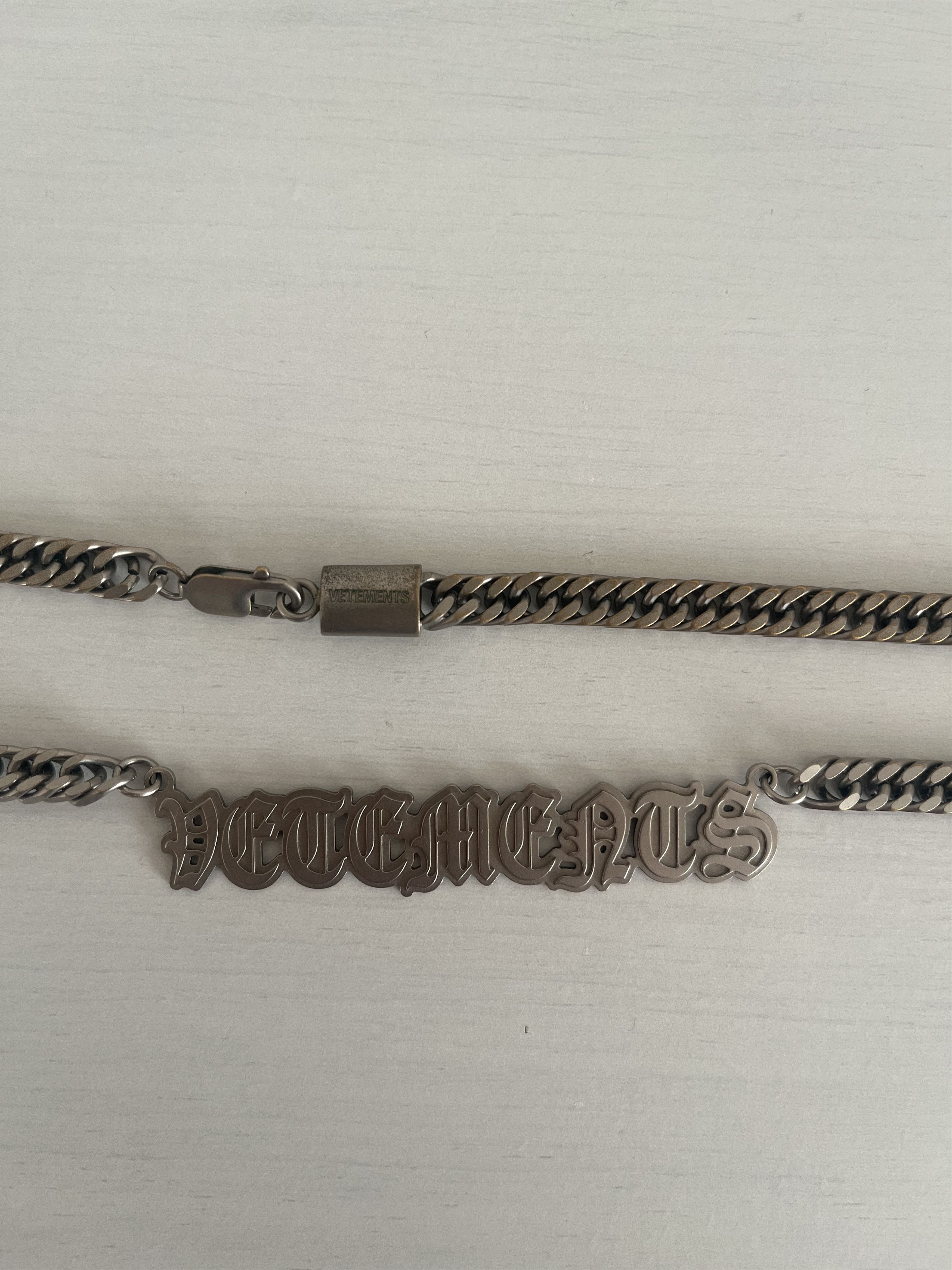 Vetements Vetements necklace chain Size ONE SIZE - 5 Thumbnail