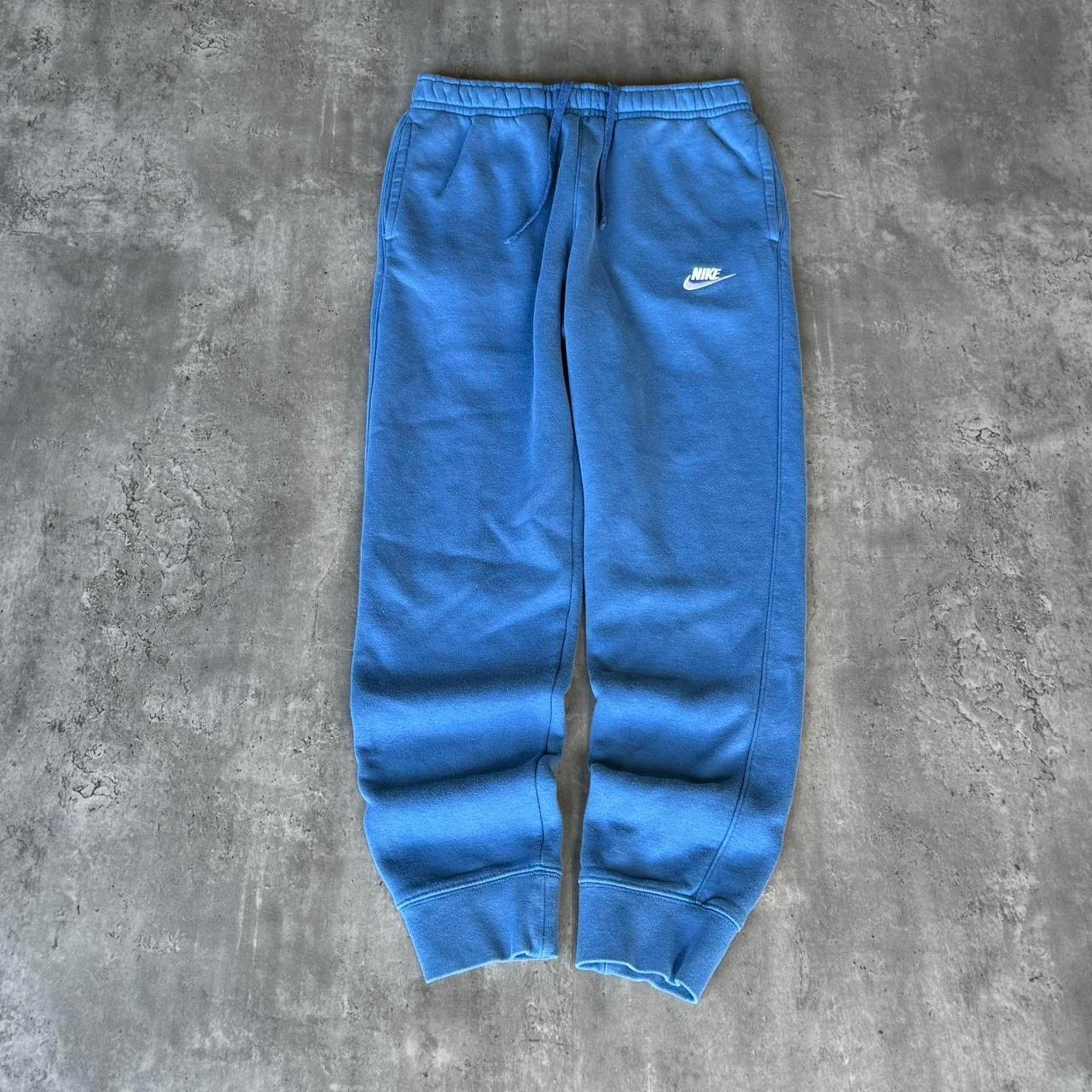 Nike × Nike ACG × Vintage Vintage Y2K Nike Blue & White Embroidered Tech Sweatpants Size US 30 / EU 46 - 1 Thumbnail