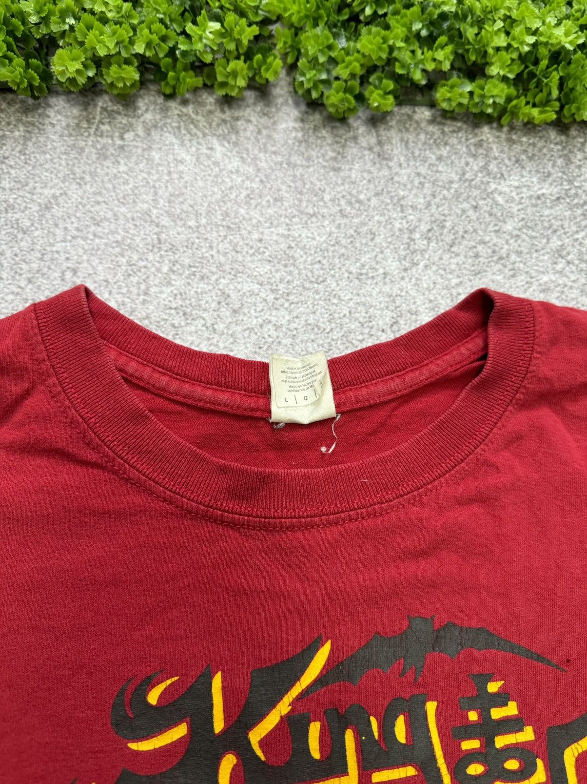 Band Tees × Vintage VINTAGE KING OF DIAMOND CONSPIRACY T SHIRT BLACK METAL Size US L / EU 52-54 / 3 - 3 Thumbnail