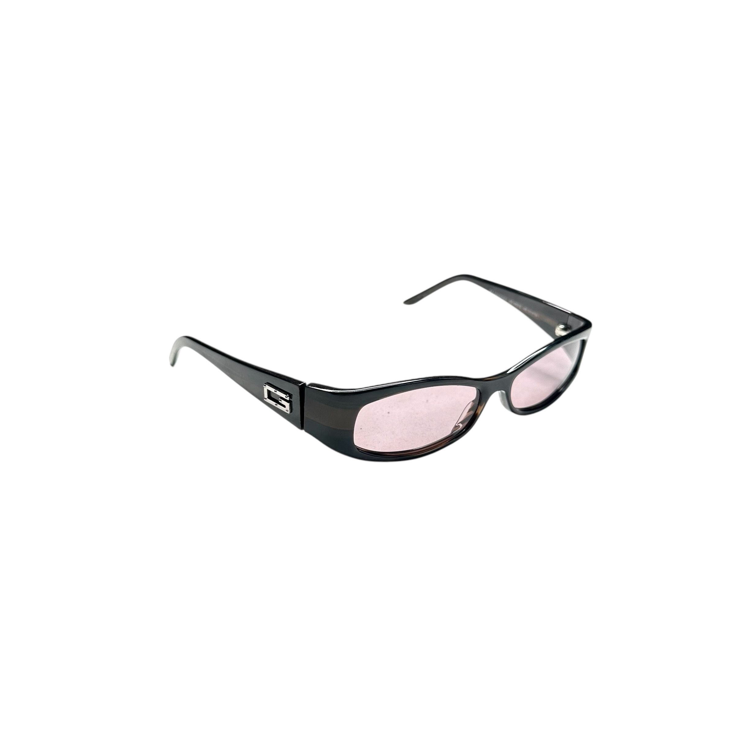 Gucci Gucci Oval Slim Sunglasses Size ONE SIZE - 2 Thumbnail