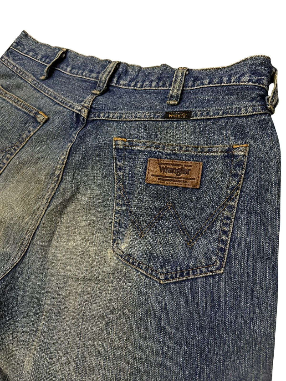 Wrangler Vintage Wrangler Japanese denim Jeans | Relaxed Straight W35 Size US 35 - 8 Thumbnail