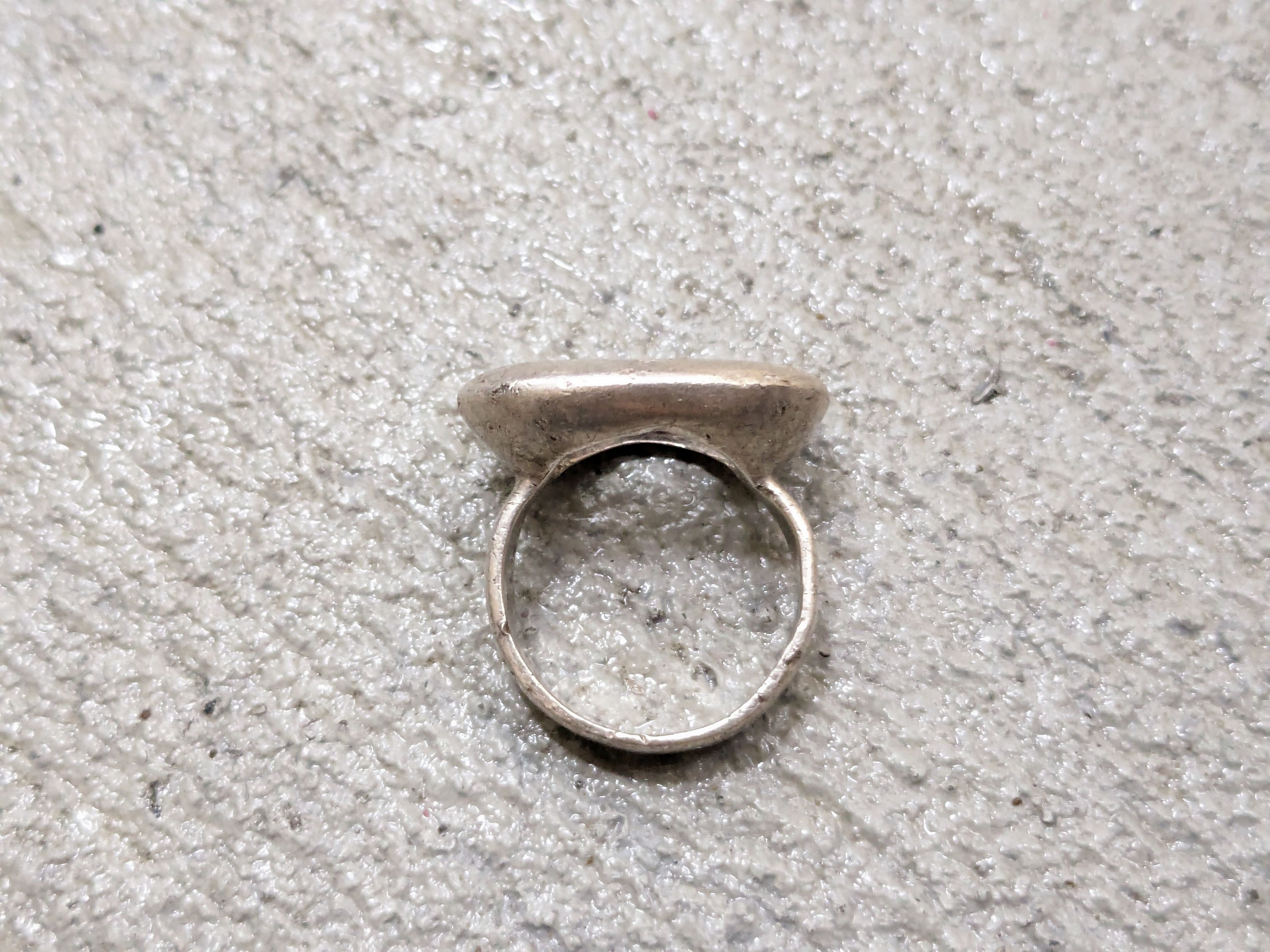 Jewelry Vintage Sterling Silver Ring Size 6.75 Art Deco Mid Century Size ONE SIZE - 10 Thumbnail
