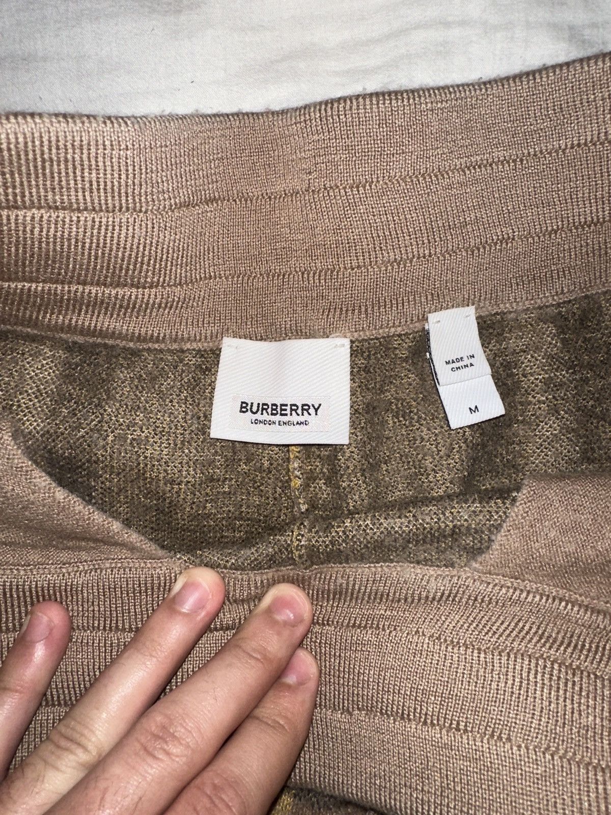 Burberry Burberry Weaver Knitted Woven Wool Shorts Authentic Size US 30 / EU 46 - 2 Thumbnail