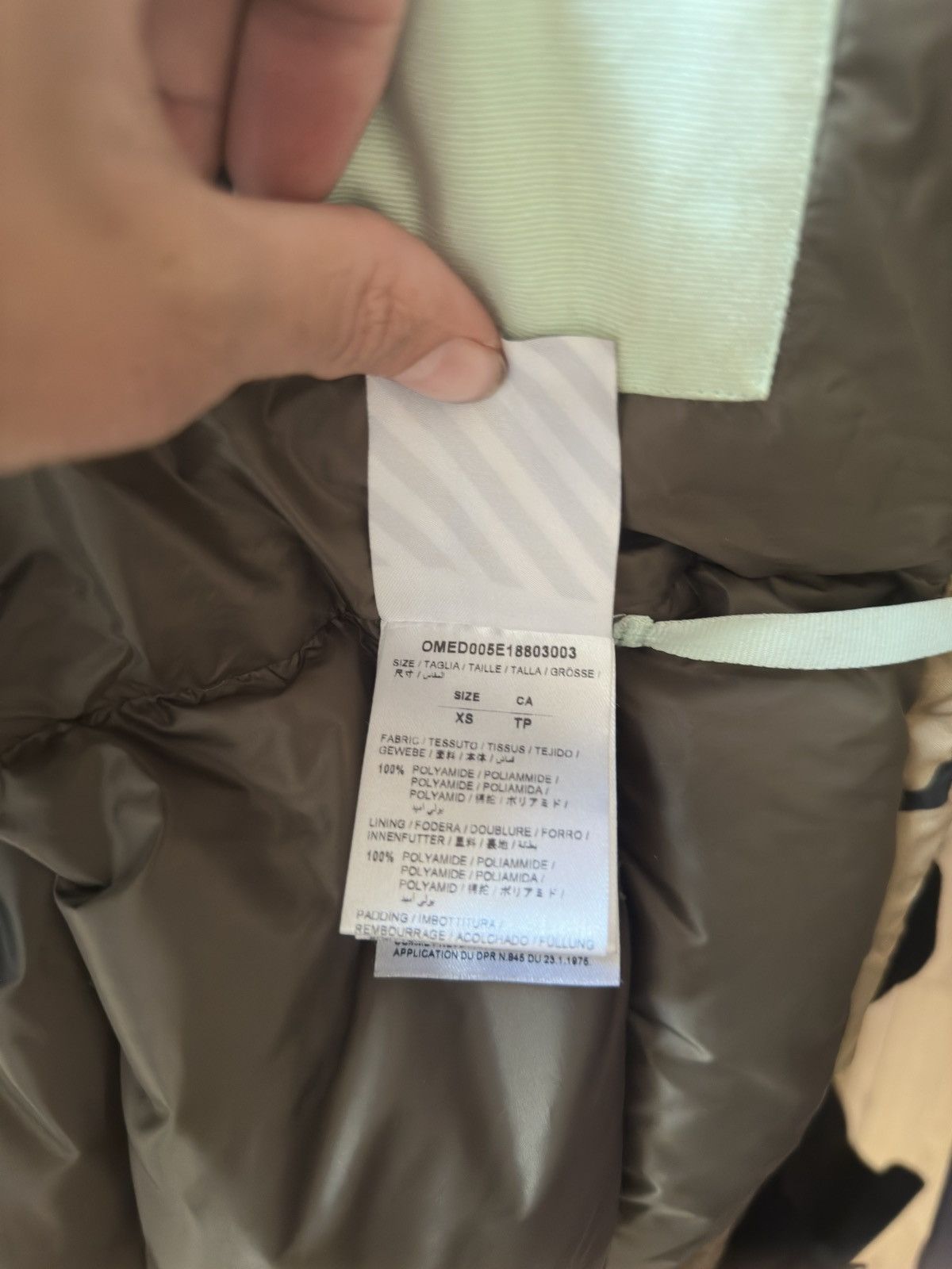 Off-White Offwhite puffer jacket Size US S / EU 44-46 / 1 - 7 Thumbnail