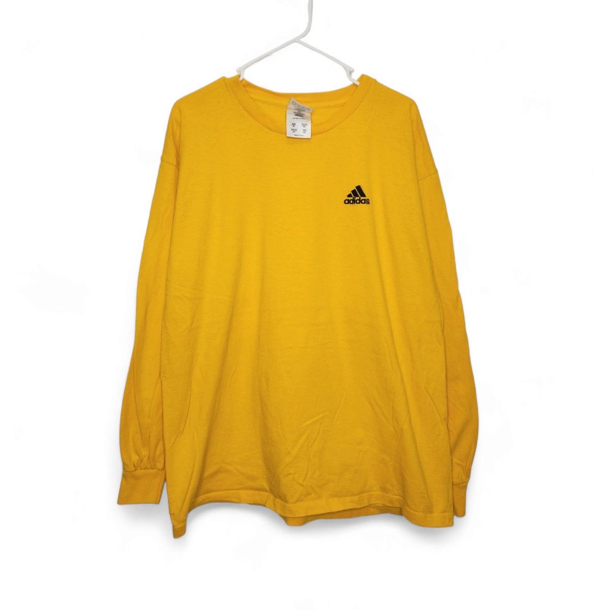 Adidas Vintage Adidas Stripes Spellout Long Sleeve Shirt 90s Soccer Size US XL / EU 56 / 4 - 1 Thumbnail