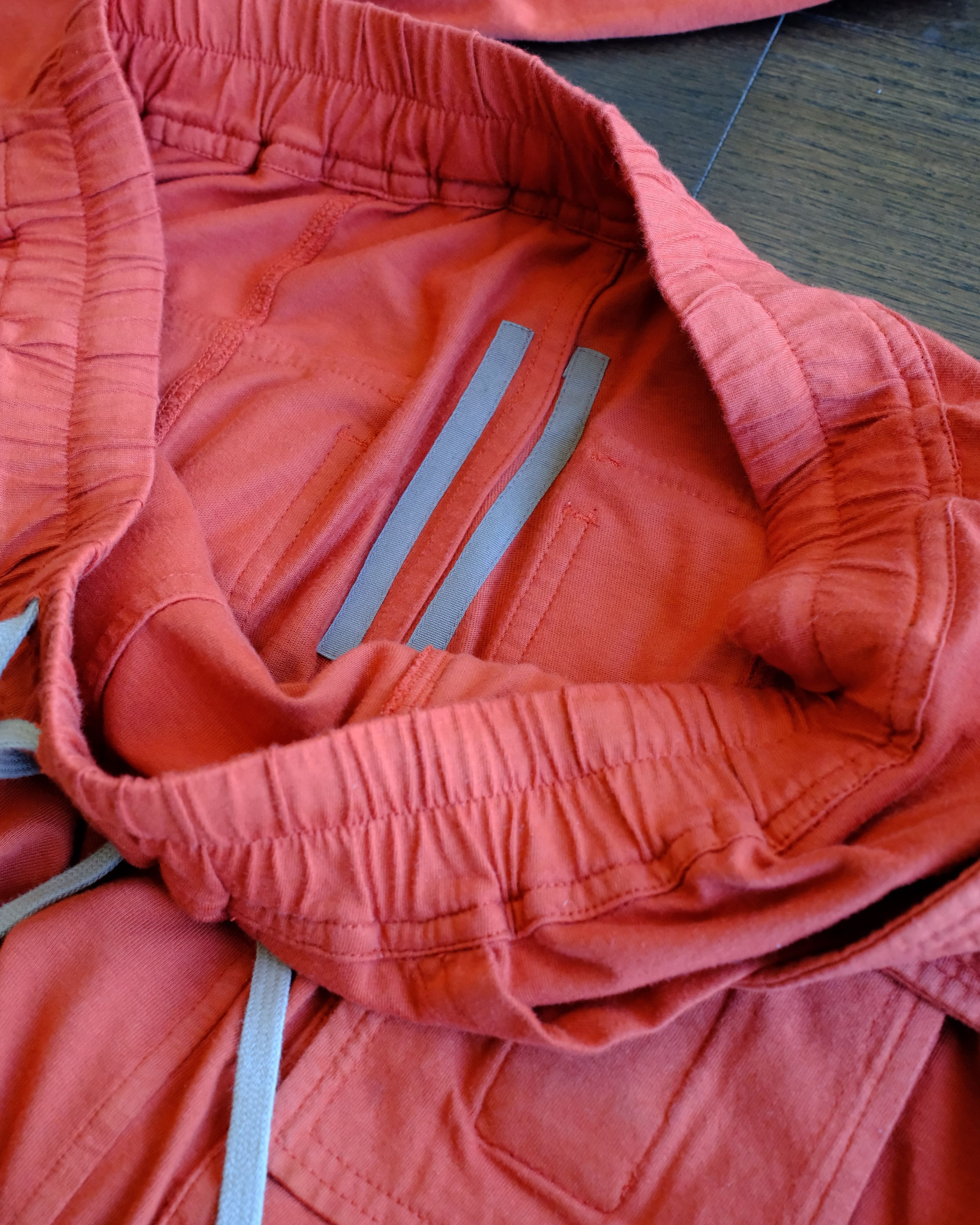 Rick Owens Rick Owens DRKSHDW Creatch Cargos Orange Size US 30 / EU 46 - 4 Thumbnail