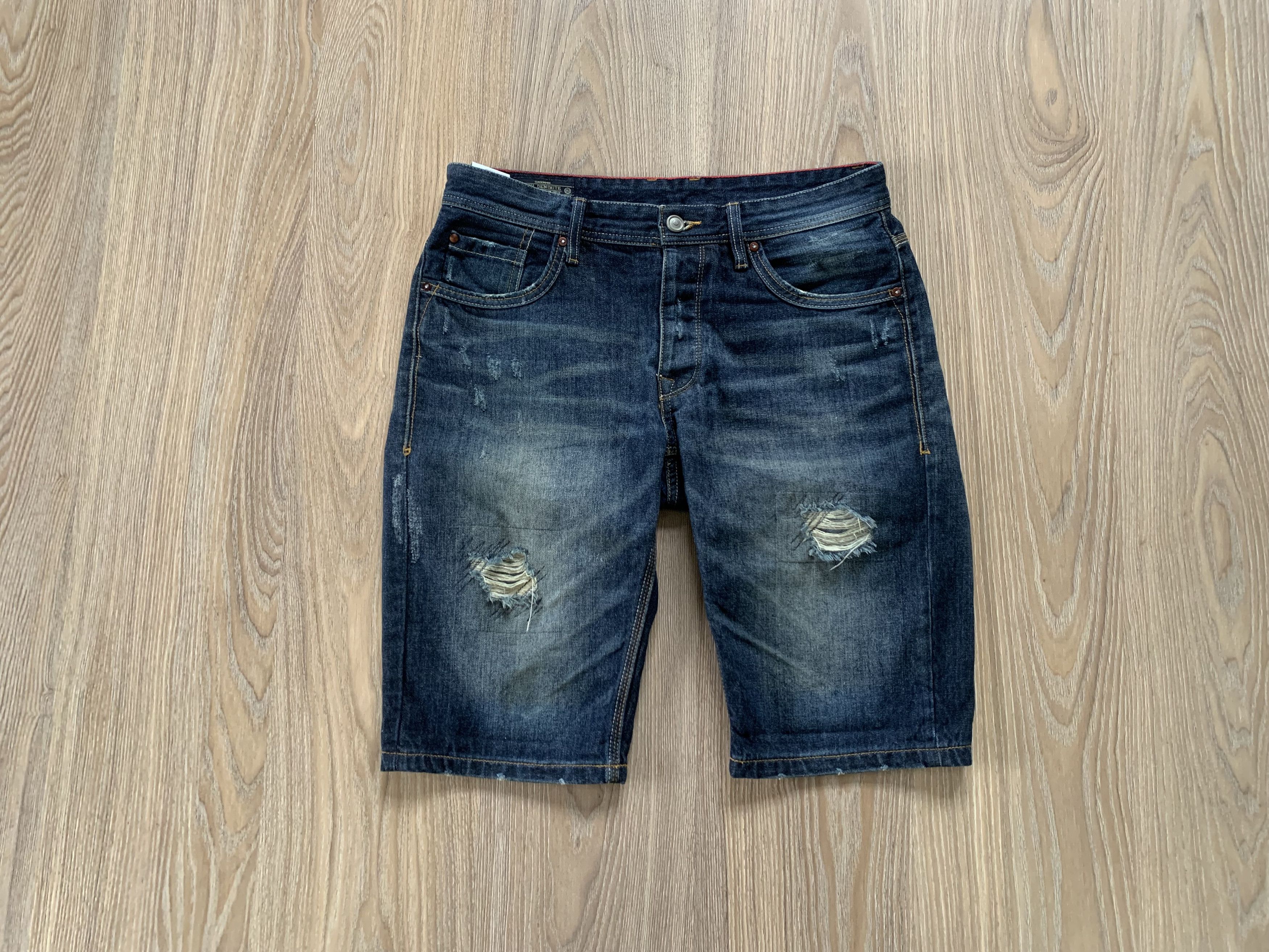 Other CKH Denimite Clockhouse Distressed Denim Shorts Size US 30 / EU 46 - 1 Thumbnail