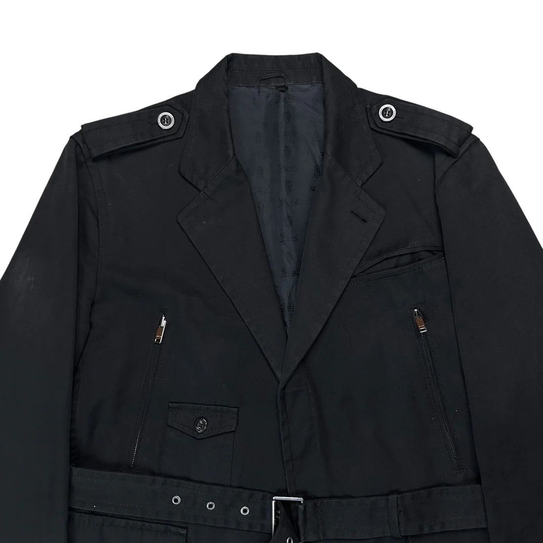 Gucci Gucci by Frida Giannini Belted Military Jacket - SS07 Size US L / EU 52-54 / 3 - 5 Thumbnail