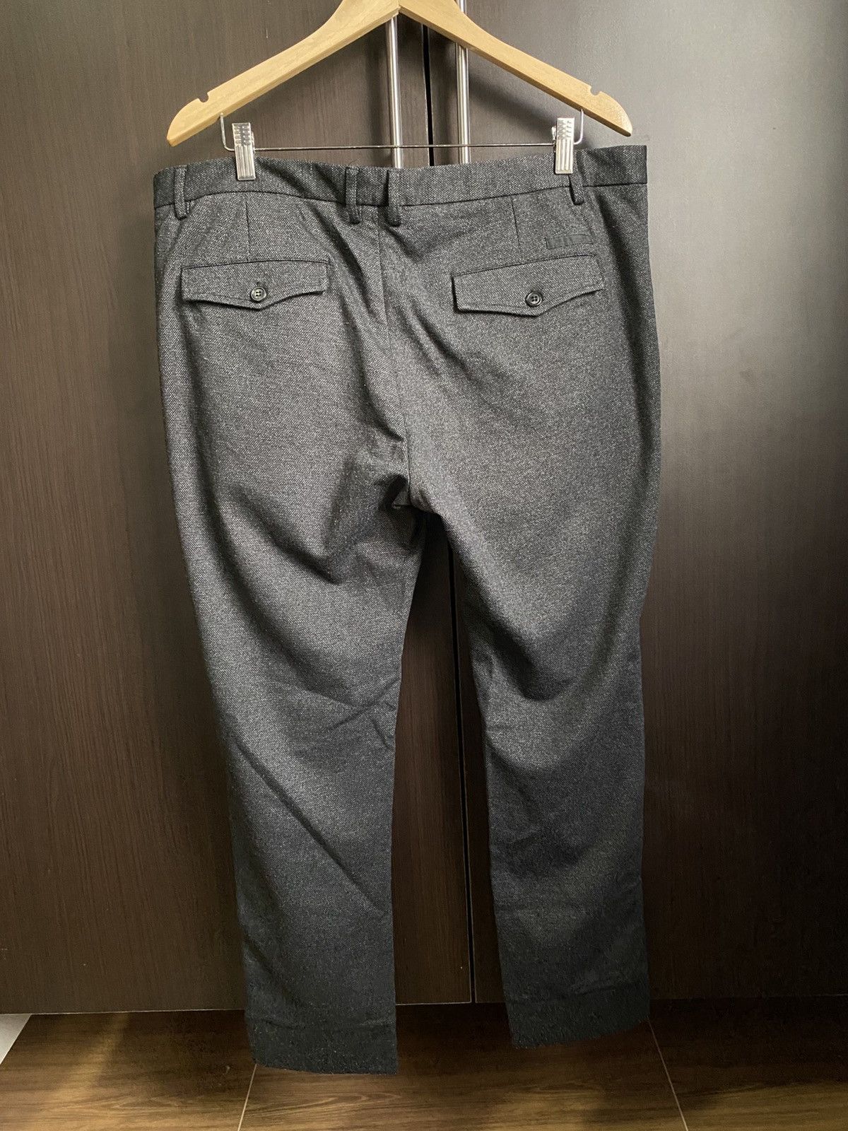 Prada Prada Charcoal Trousers Size US 38 / EU 54 - 2 Thumbnail