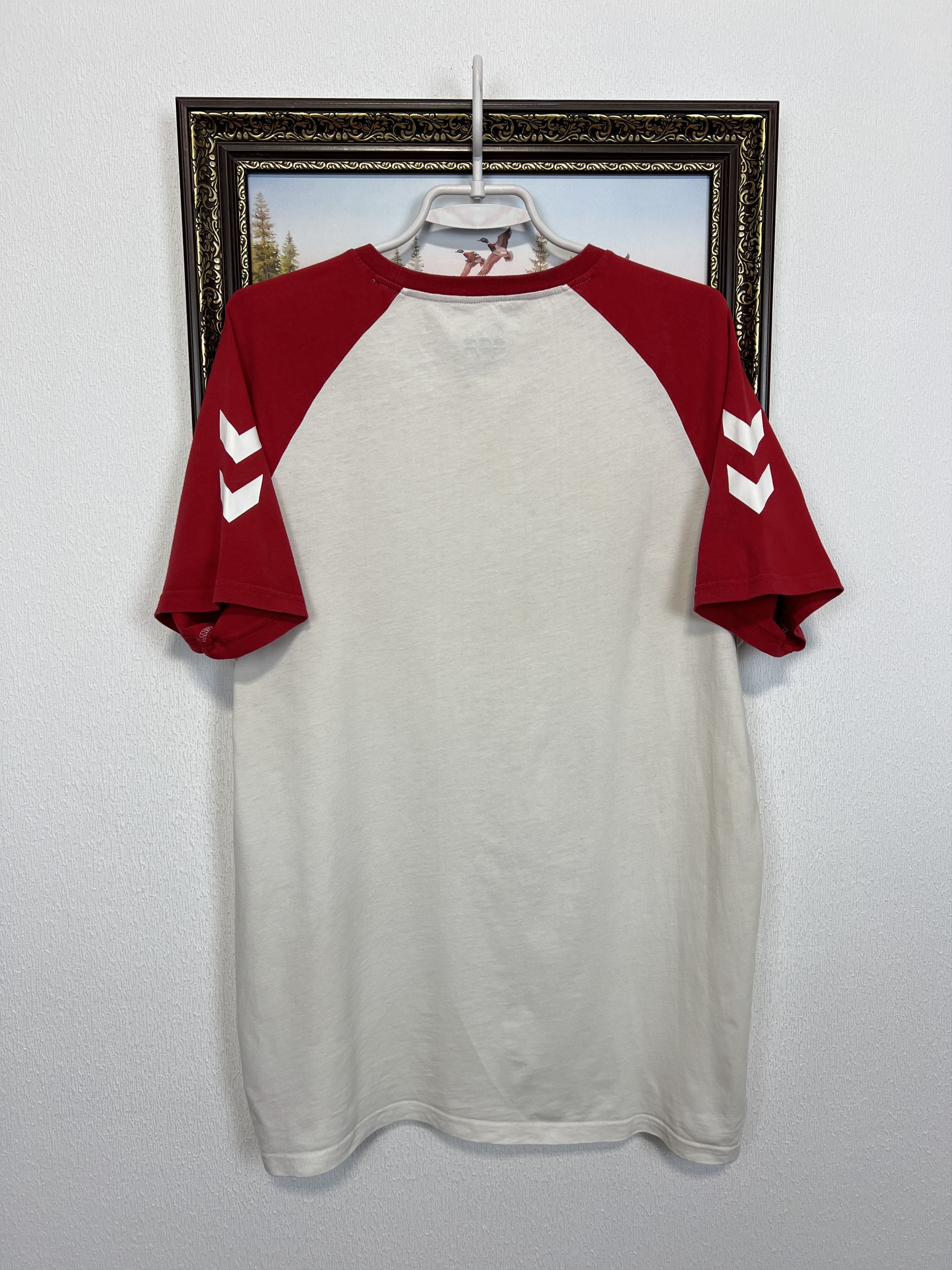 Hummel Denmark Football Train Shirt Soccer National Team Jersey Size US L / EU 52-54 / 3 - 8 Thumbnail