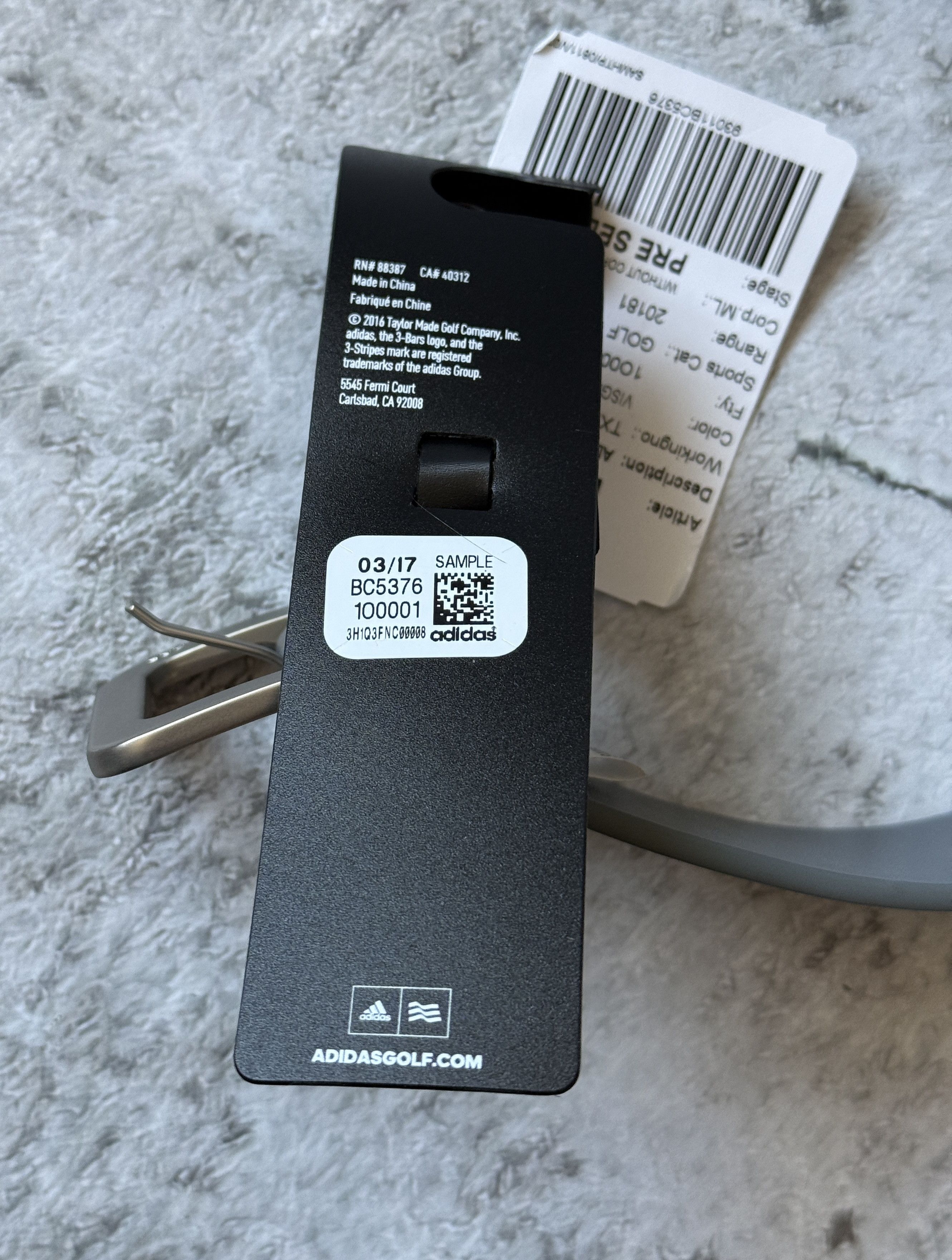 Adidas ADIDAS GOLF MENS BELT BC5376 SIZE M|L Size ONE SIZE - 4 Thumbnail