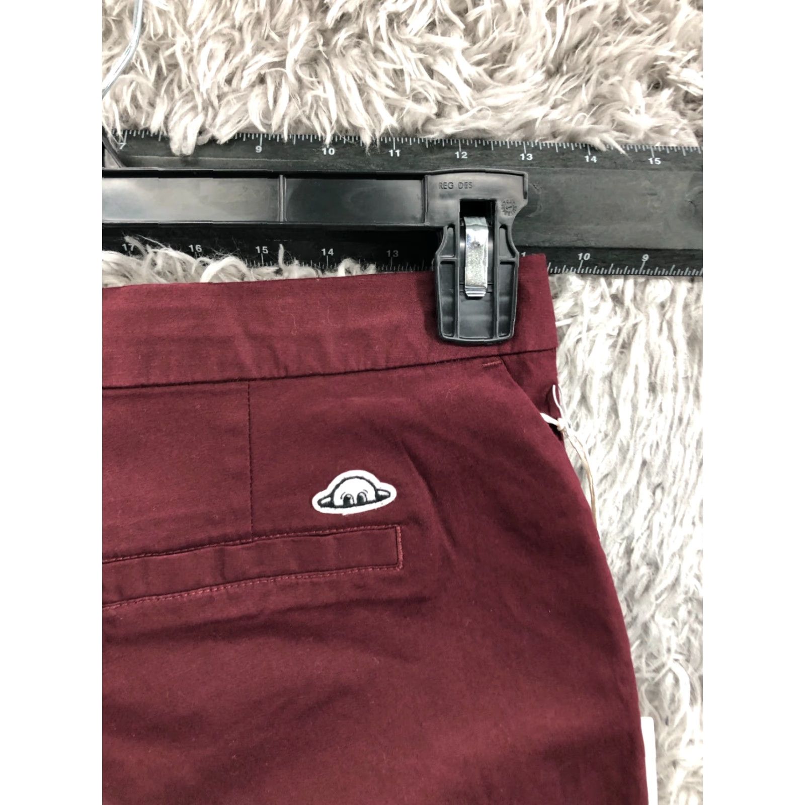 Vintage Radmor Womens Golf Shorts Medium Wash Red Size 4 Mid Rise 5-Pocket Denim Cotton Casual Modern American Size 27" / US 4 / IT 40 - 5 Thumbnail