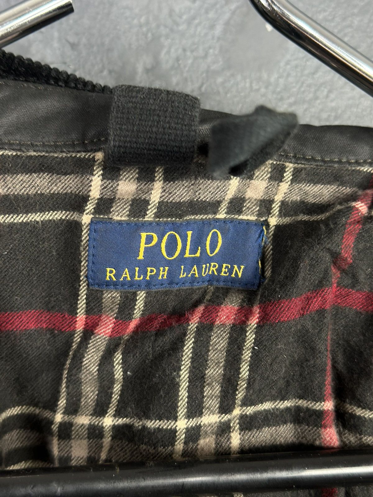 Polo Ralph Lauren × Vintage Polo Ralph Lauren Double Riders Oiled Leather Jacket SizeS-M Size US S / EU 44-46 / 1 - 18 Thumbnail