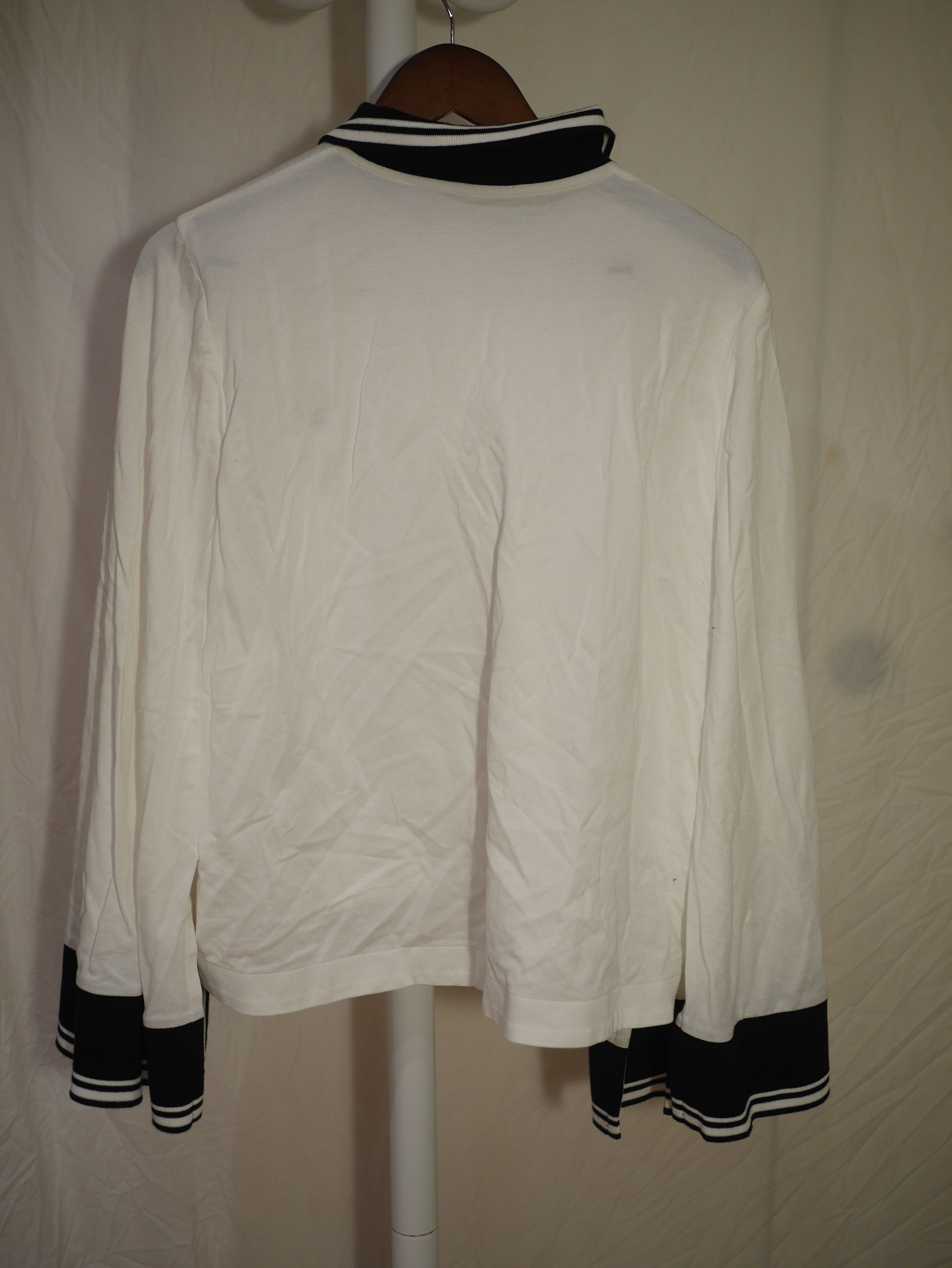 Sacai SACAI S LOGO PIQUE POLO CAPE SHIRT Size M / US 6-8 / IT 42-44 - 5 Thumbnail