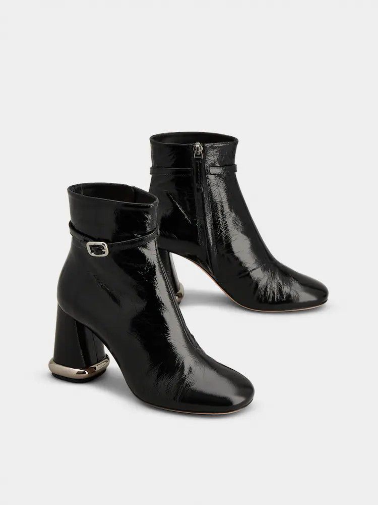 Roger Vivier o1s22i1n0824 Roundytoe Ankle Boots in Black Size US 6 / IT 36 - 2 Thumbnail
