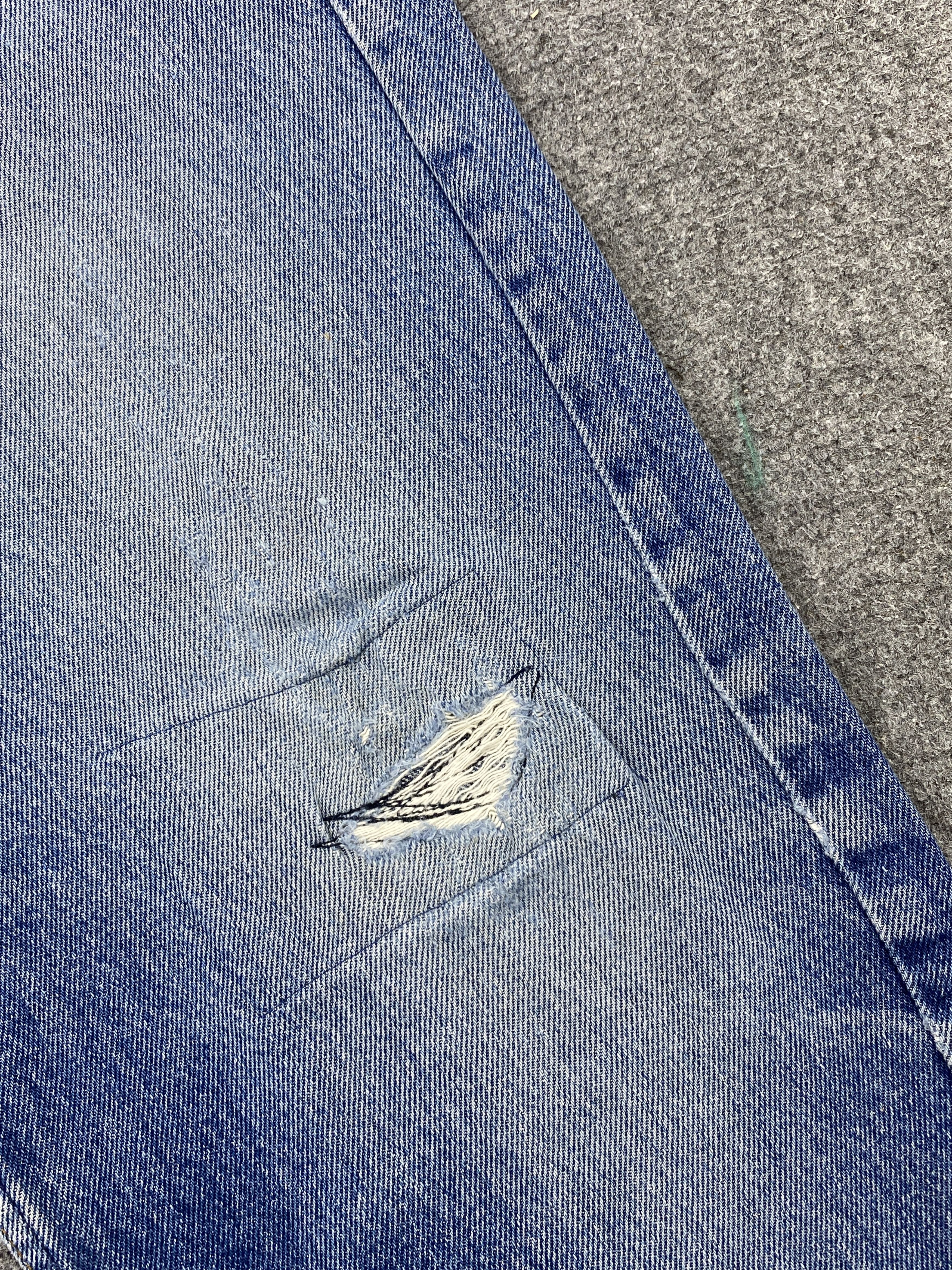 Levi's × Vintage Vintage 80s Levi's 505 Faded Blue Denim Jeans Size US 36 / EU 52 - 10 Thumbnail
