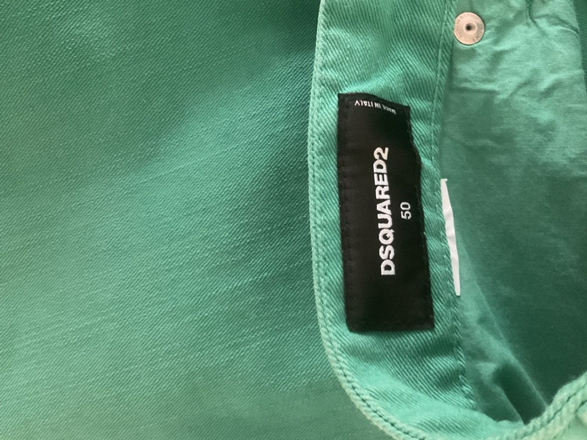 Dsquared2 Dsquared green denim trousers Size US 34 / EU 50 - 4 Thumbnail