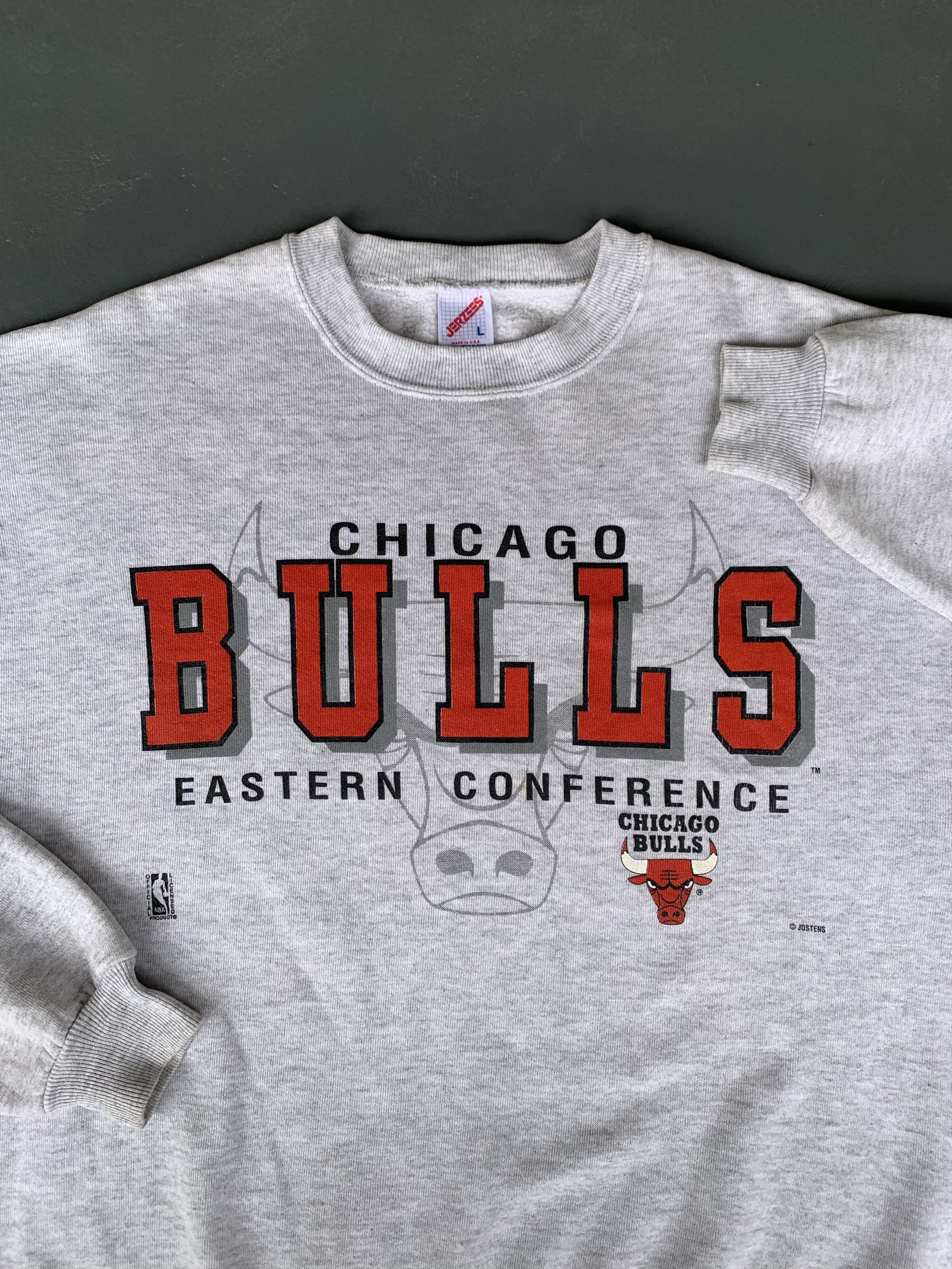 Jerzees × NBA 90s chicago bulls crewneck Size US L / EU 52-54 / 3 - 1 Thumbnail