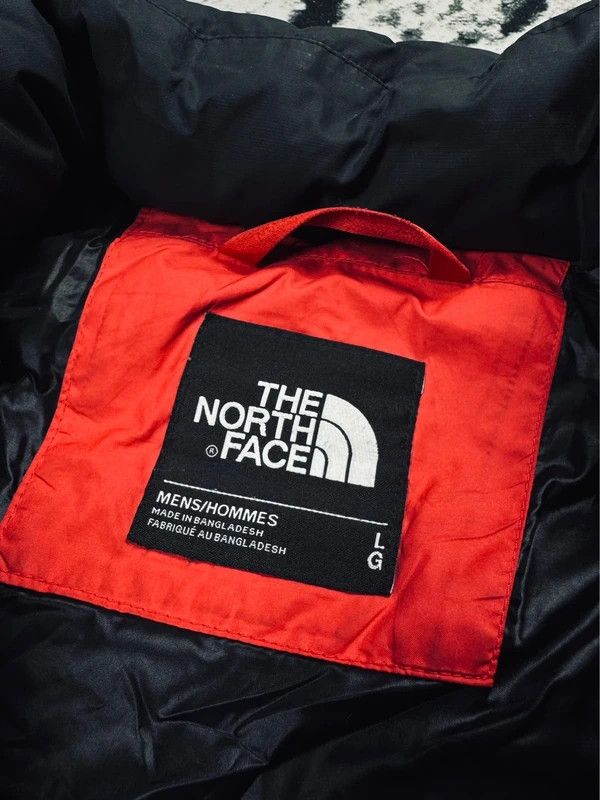 The North Face The North Face Nuptse 700 tnf puffer jacket red L black logo Size US L / EU 52-54 / 3 - 5 Thumbnail