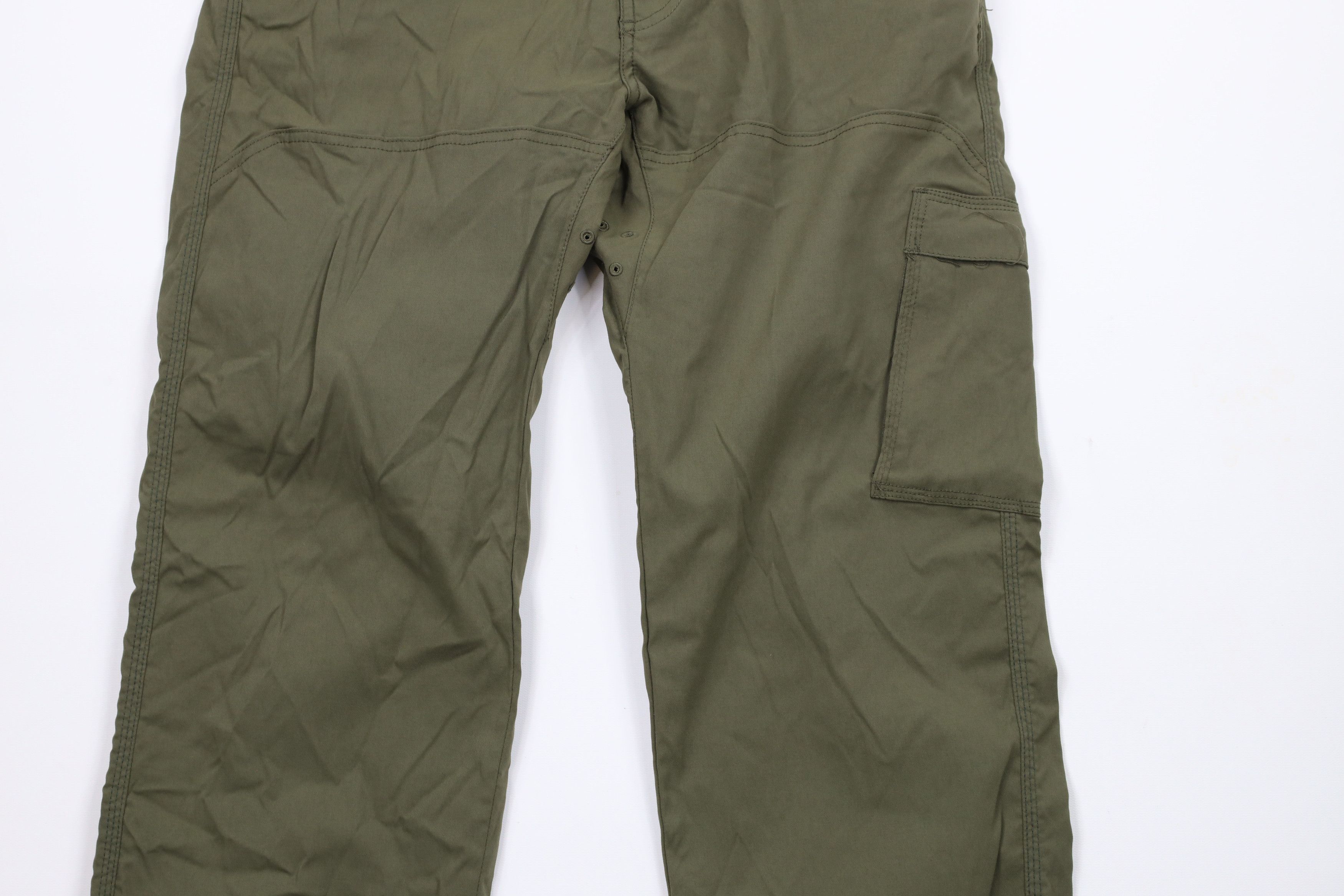 Prana × Vintage prAna Breathe Belted Zion II Hiking Trail Pants Olive Green Size US 32 / EU 48 - 3 Thumbnail