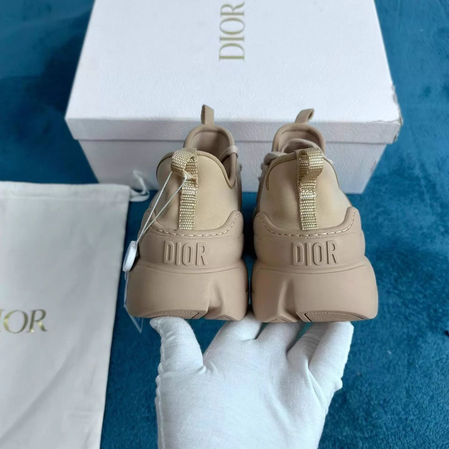 Dior Dior Nude Dad Sneakers Size 37.5 Like New With Box Size US 7 / IT 37 - 4 Thumbnail