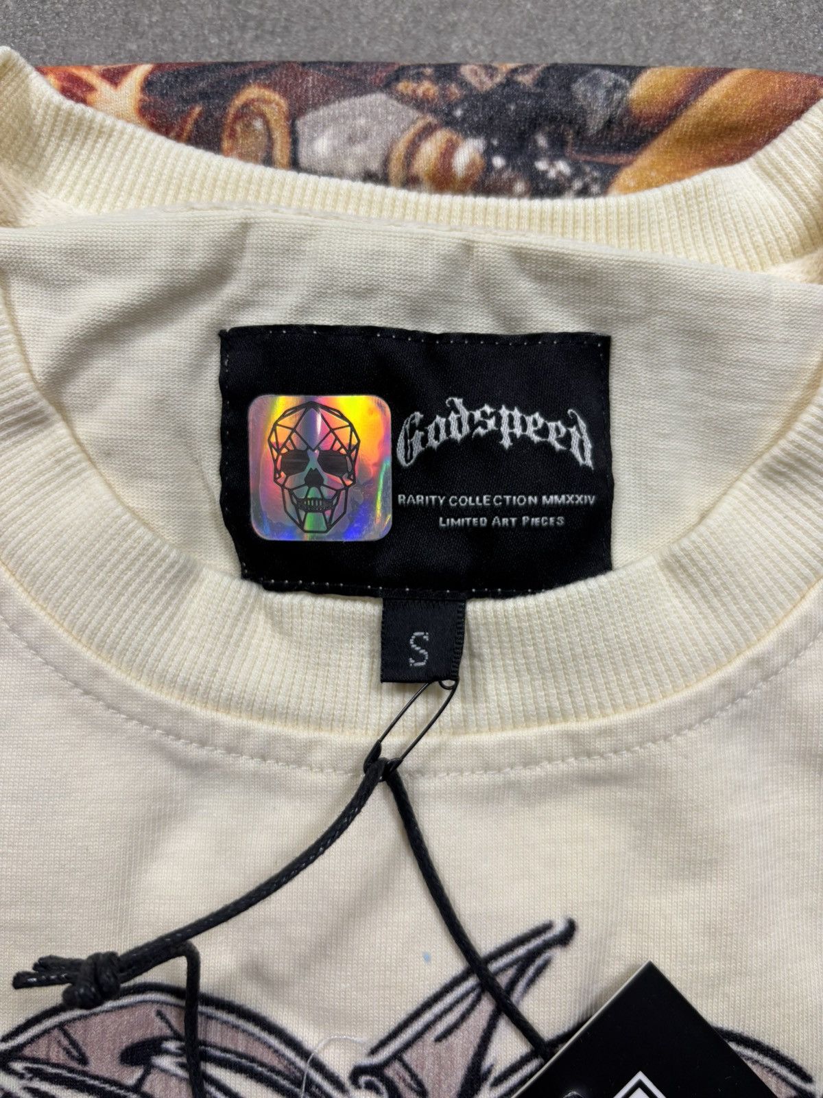 Godspeed Godspeed Under Construction Thermal Tee, Bone Size US S / EU 44-46 / 1 - 8 Thumbnail
