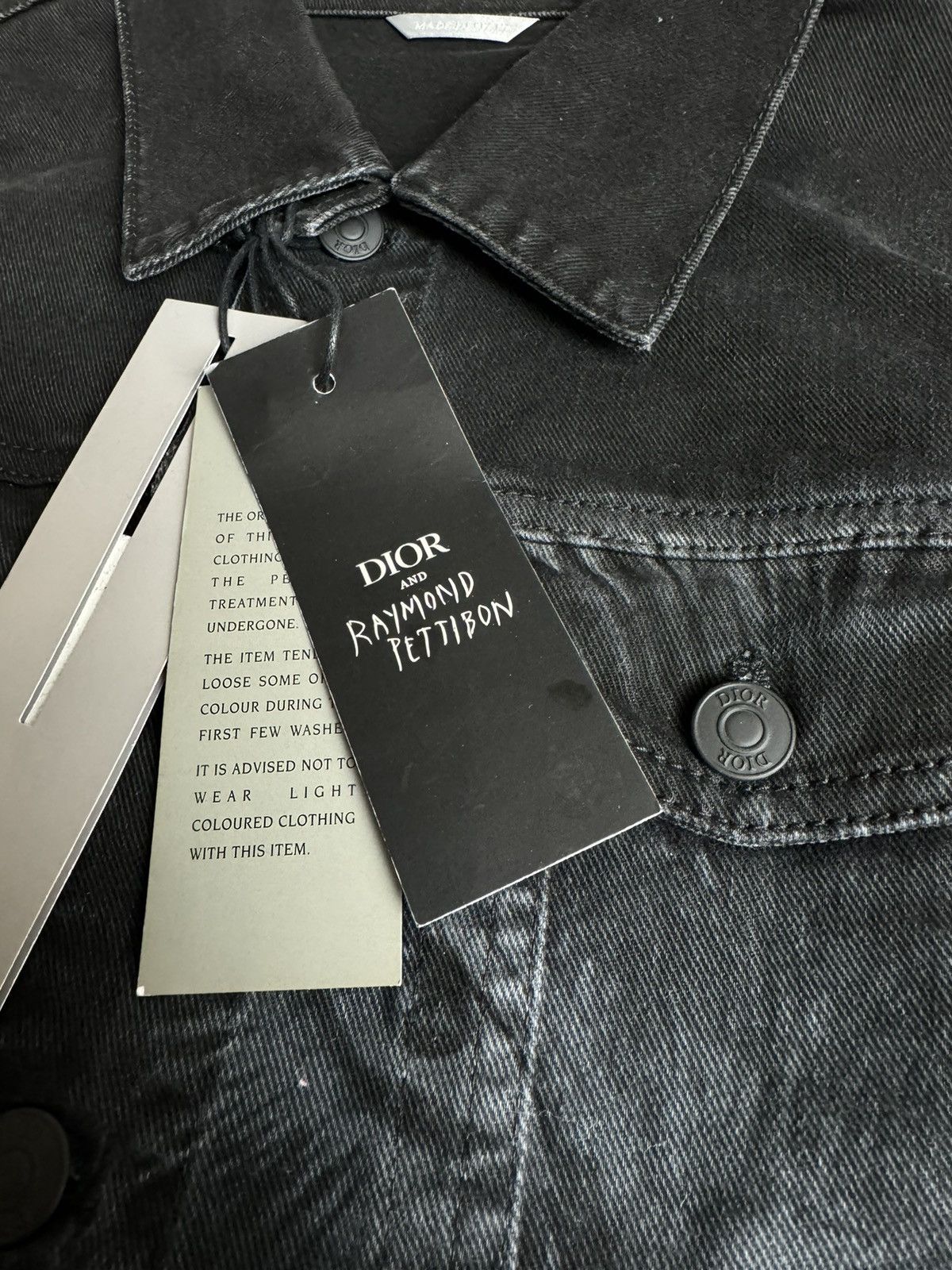 Dior Dior Raymond Pettibon Mona Lisa Denim Jacket w/ Tags Size US M / EU 48-50 / 2 - 4 Thumbnail