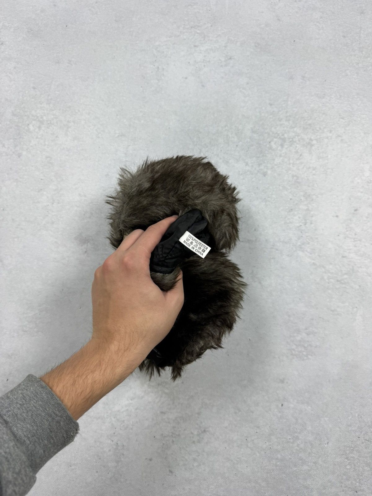 Hysteric Glamour Vintage 2000s Style Trapper Faux Fur Ushanka Winter Hat Y2F Size ONE SIZE - 8 Thumbnail