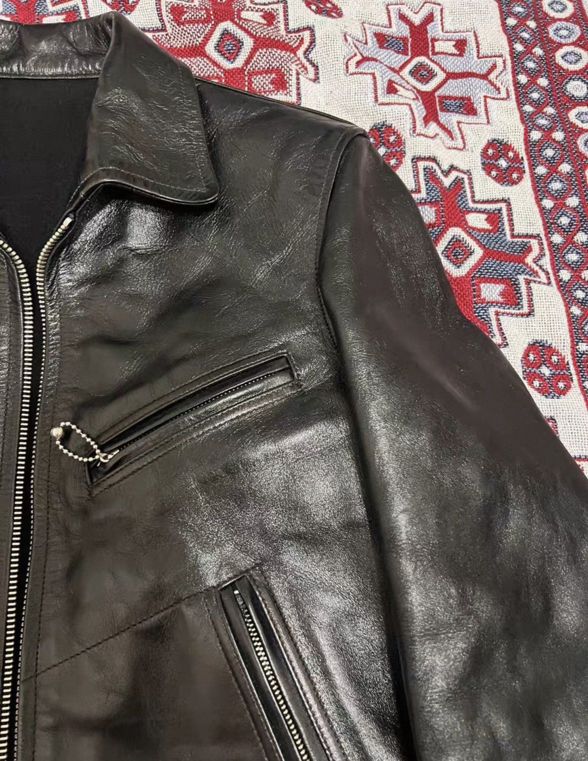 Freewheelers Freewheelers wooden box Mulholland Drive horse leather coat Size US S / EU 44-46 / 1 - 5 Thumbnail